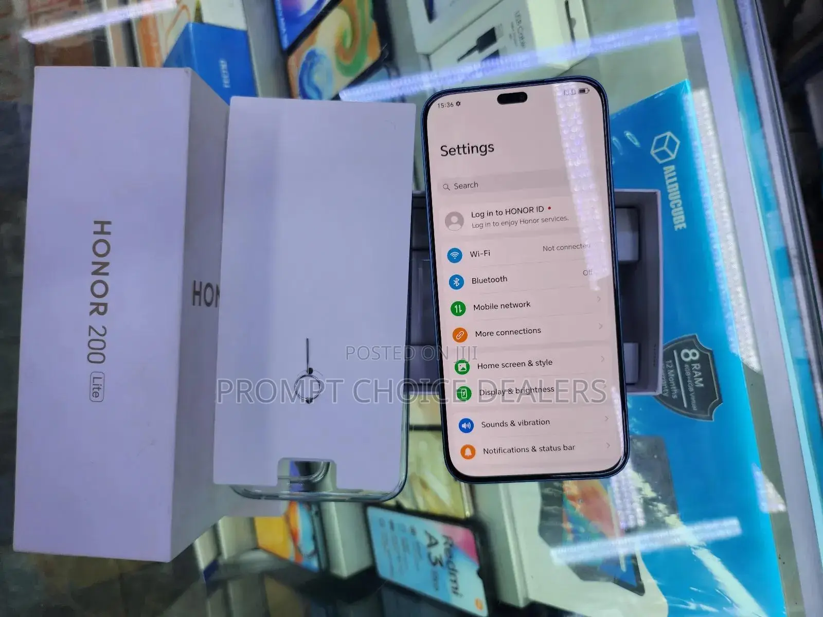 New Honor 200 Lite 12 GB Blue