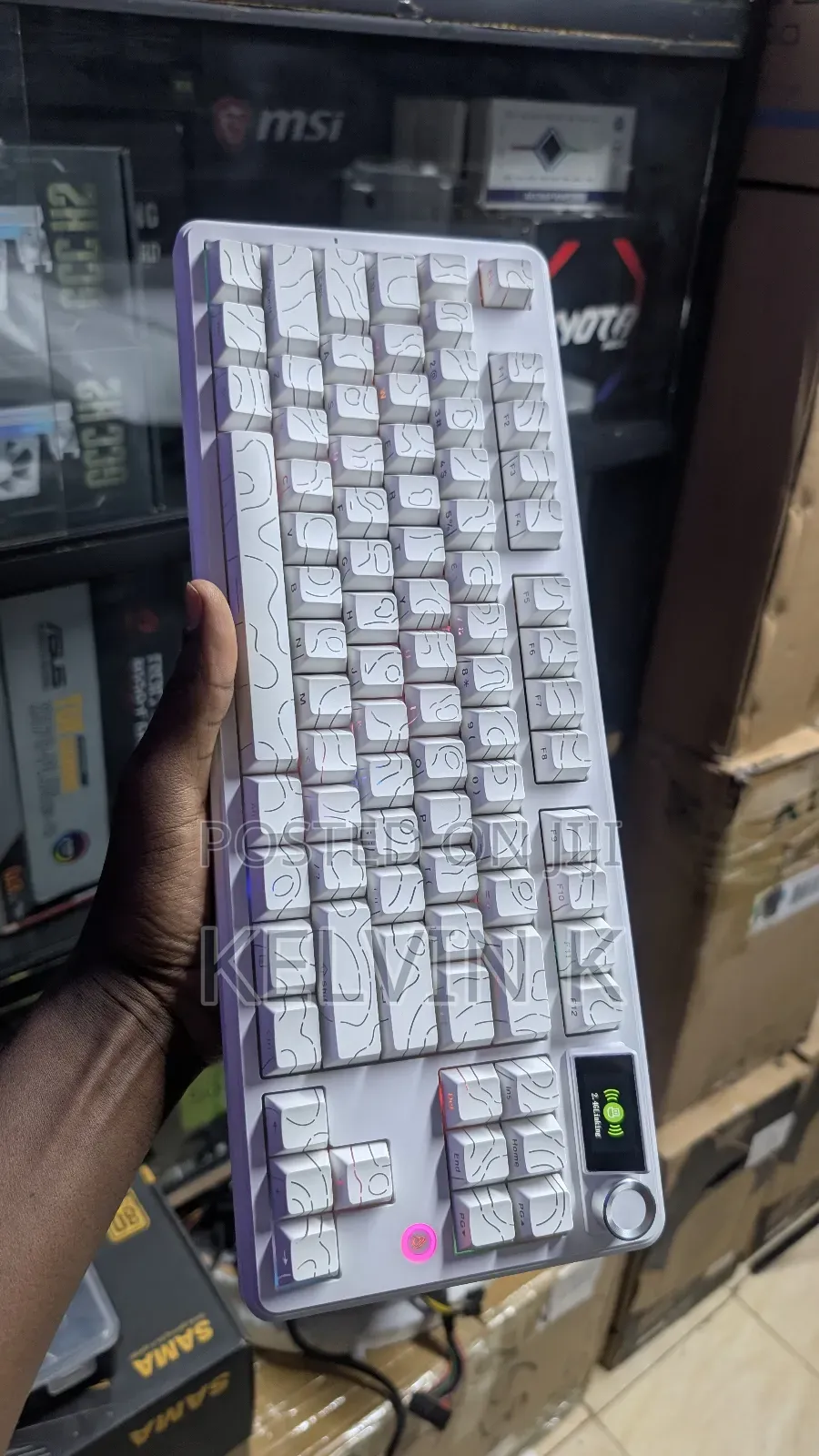 Ajazz Ak870 V2 Wireless Mechanical Gaming Keyboard