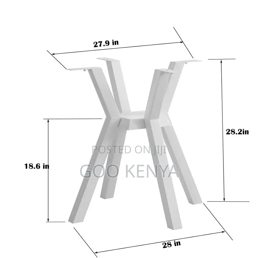 Home Table; Modern Furniture Metal Legs for Dining or Café Tables