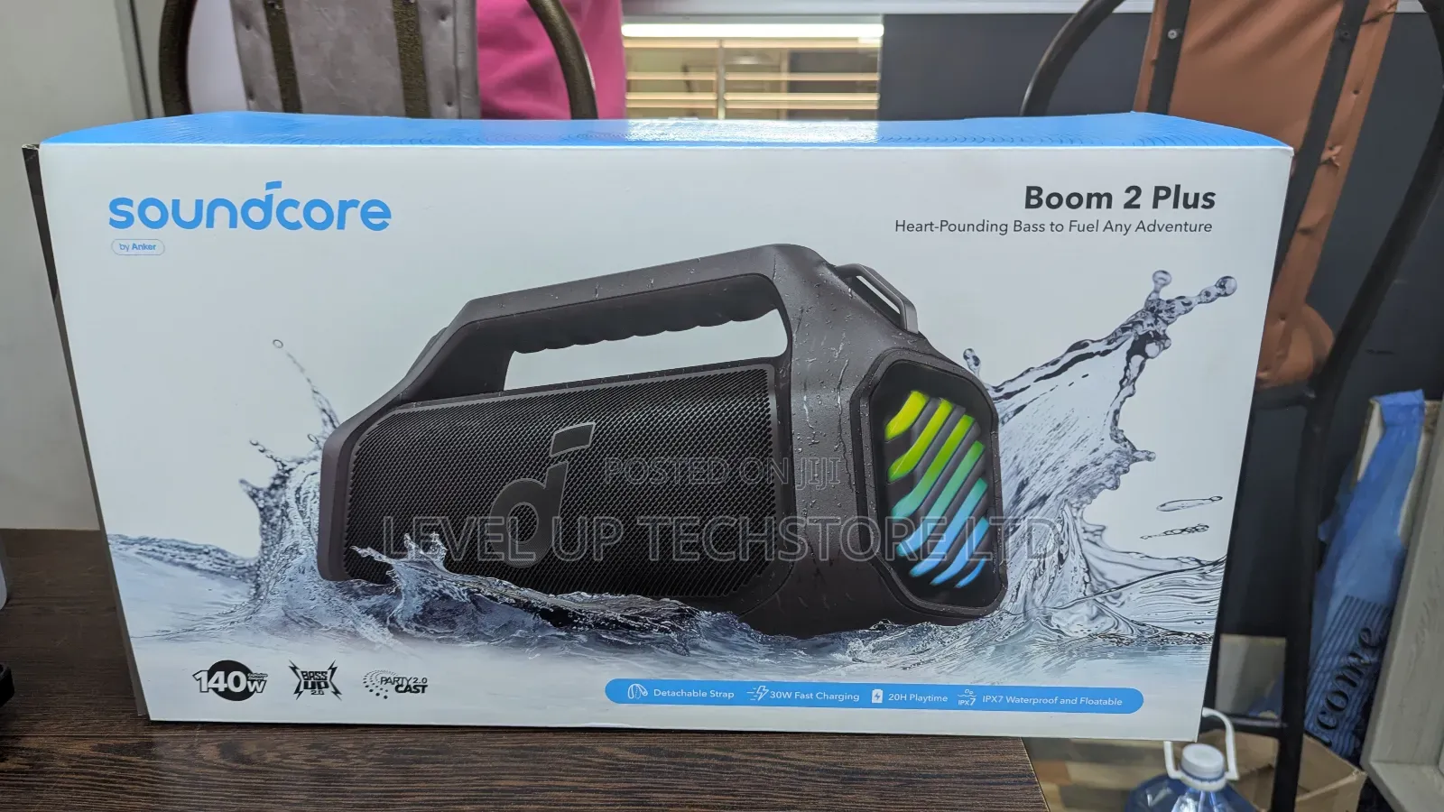 Soundcore Boom 2 Plus by Anker, Outdoor Speaker, 140w,