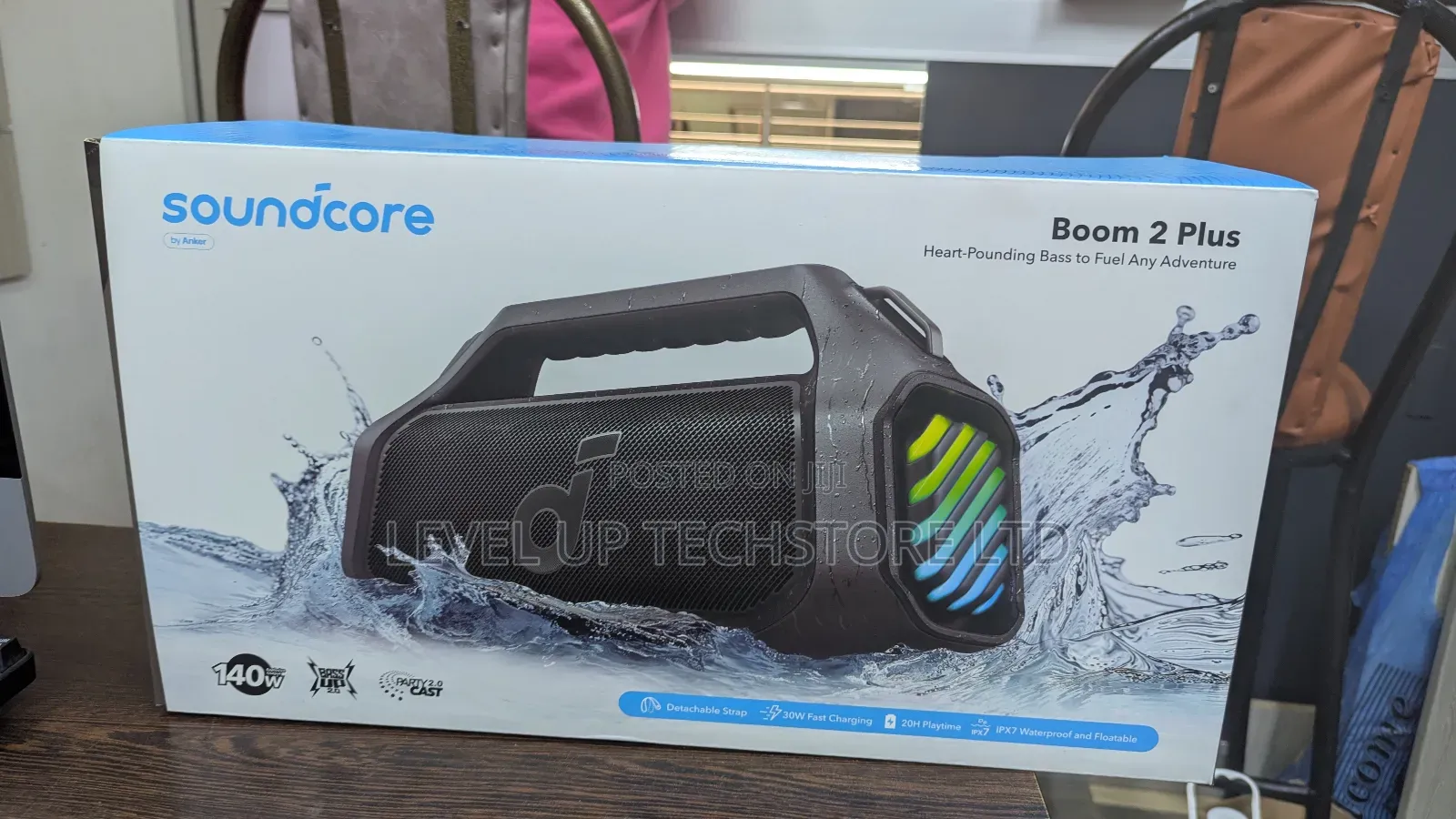 Soundcore Boom 2 Plus by Anker, Outdoor Speaker, 140w,