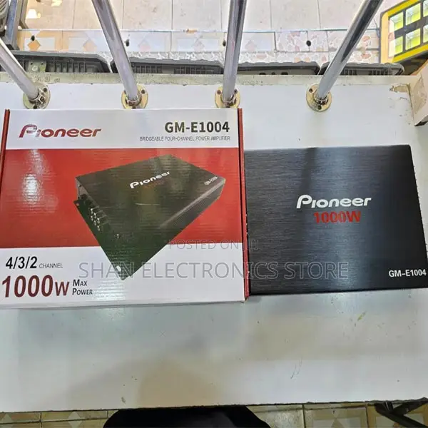 Affordable Car Amplifier 1000w Max Heavyduty Pioneer Gm-E1004 4channel