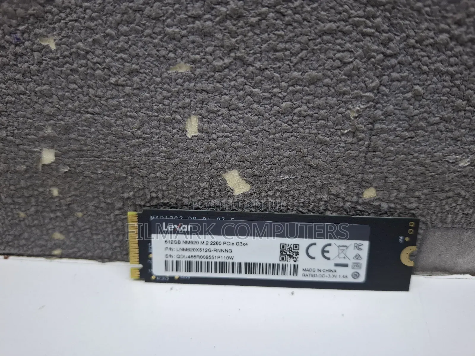 Lexar Nm620 512gb M.2 2280 Pcie Gen3x4 Nvme SSD