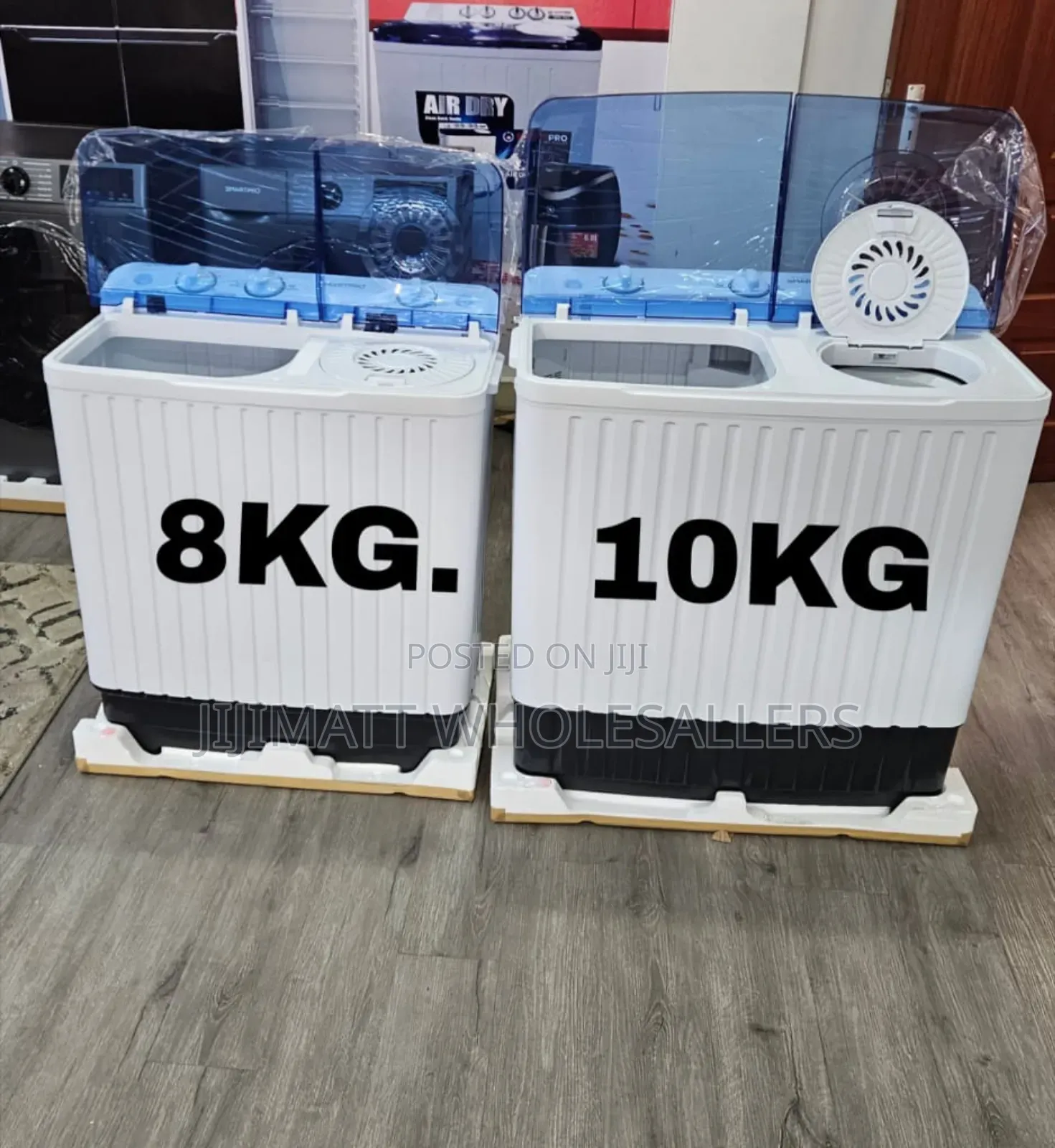 Smart Pro 8kgs Twin Tub Washing Machine Available