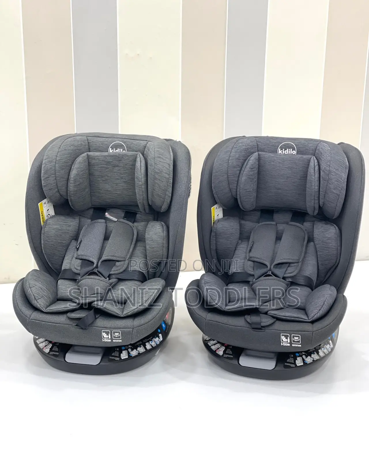 Isofix 360 Rotating Baby Car Seat – Adjustable, Safe Comfy 0–36kg