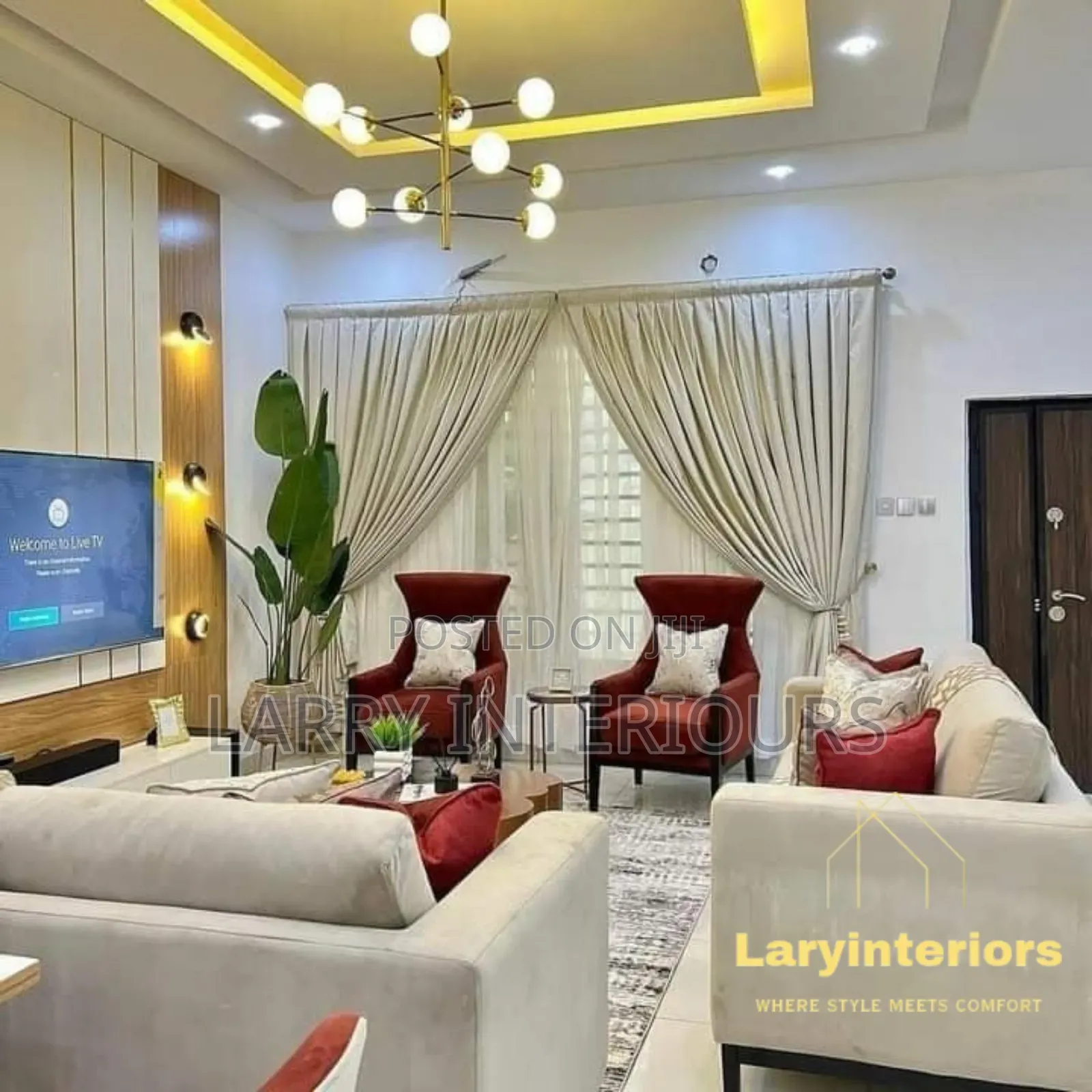Modern Gypsum Ceiling Design Installation Mombasa