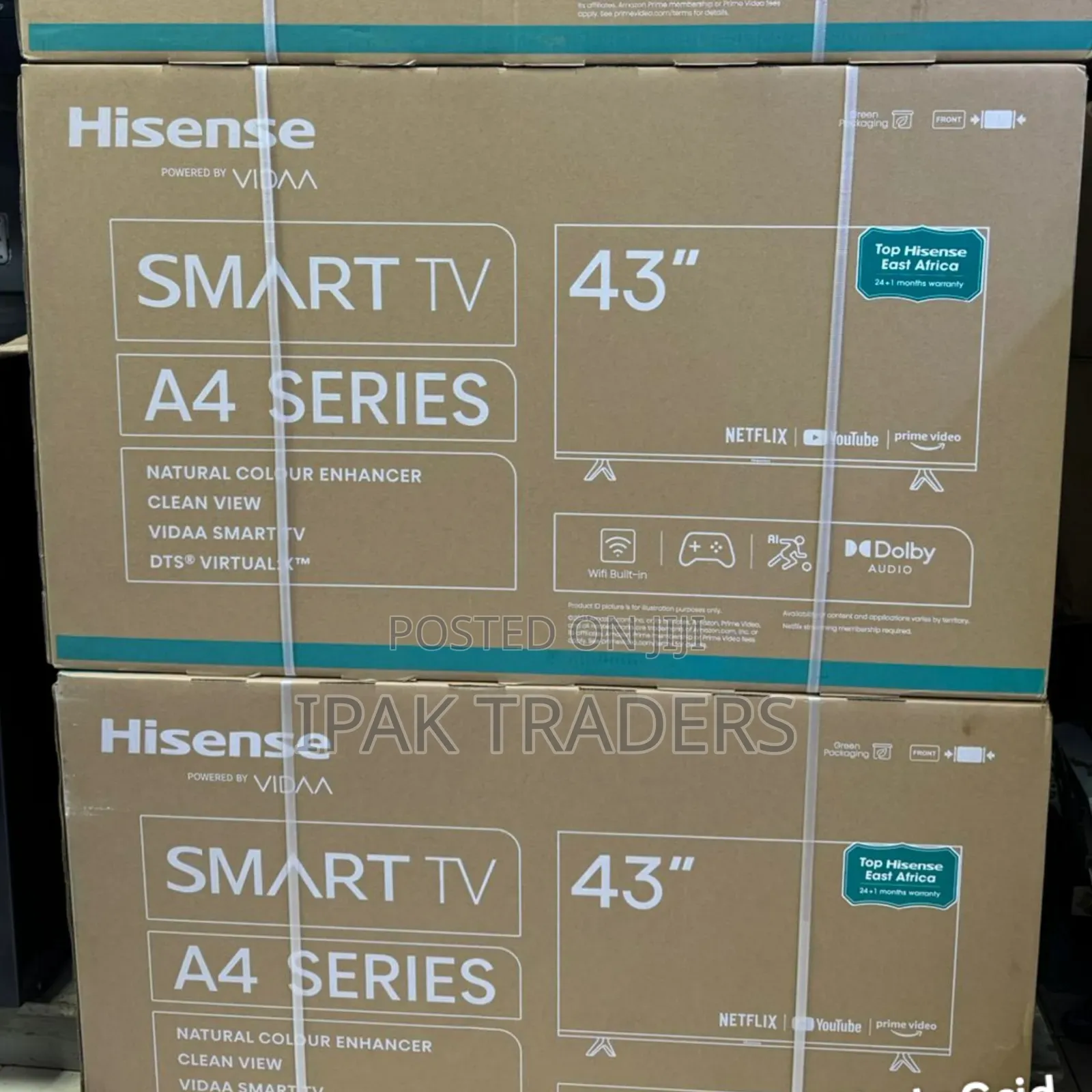 Hisense 43a4n 43 Inches Full Hd Smart Android Tv