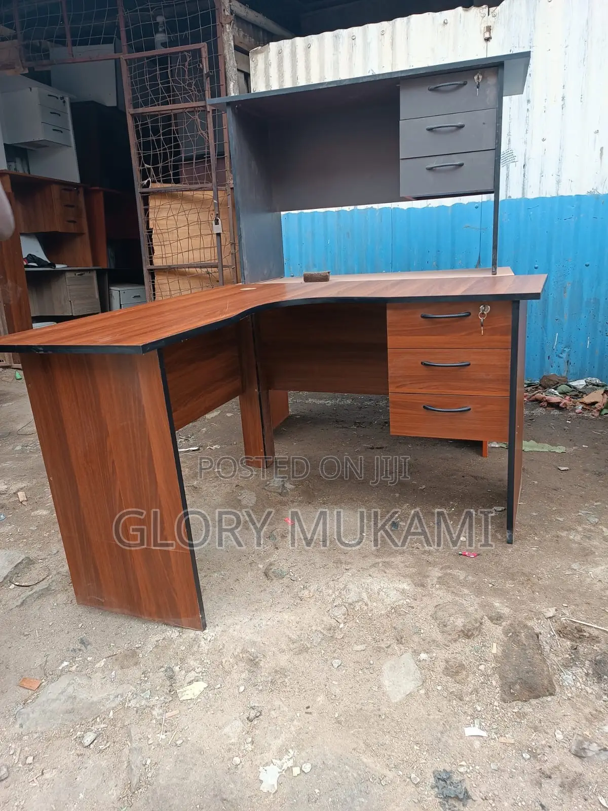 L Shaped Office Desk Table
