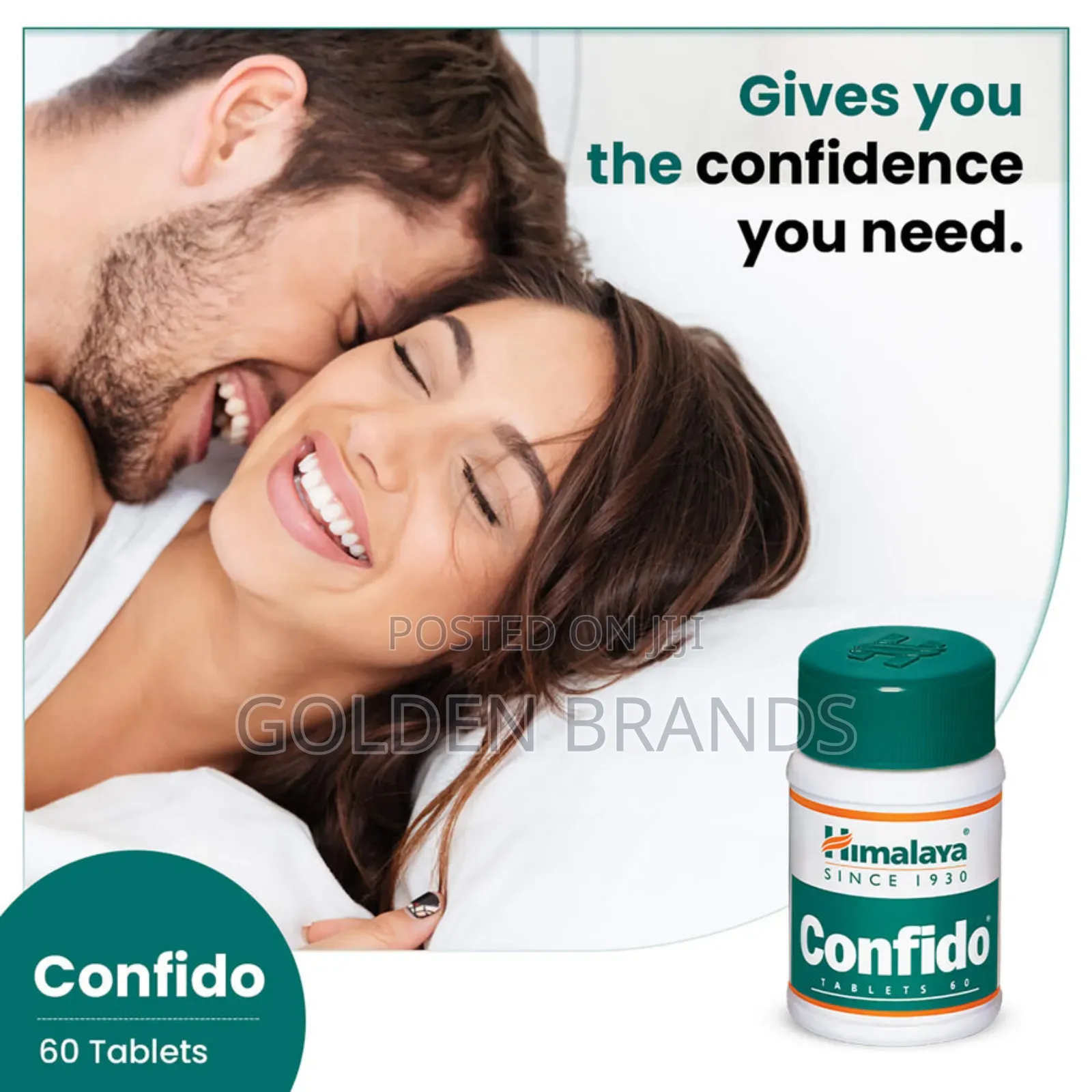 Men's Booster Confido, Stamina, Performance 60 Tabs