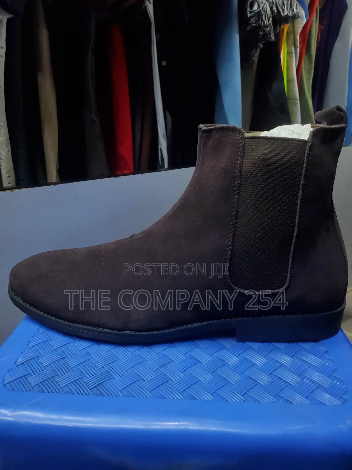 Quality Leather Handmade Sued Chelsea Boots