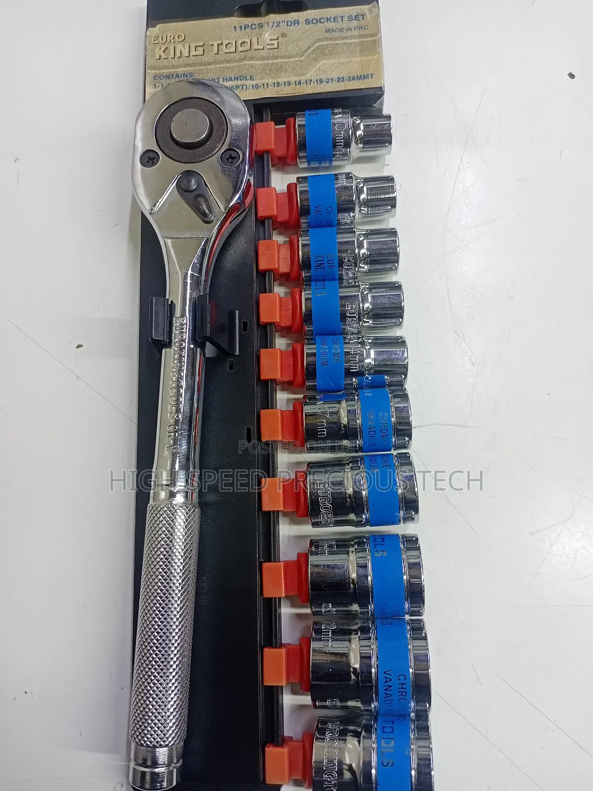 11pcs 1⁄2" Socket Spanner Set