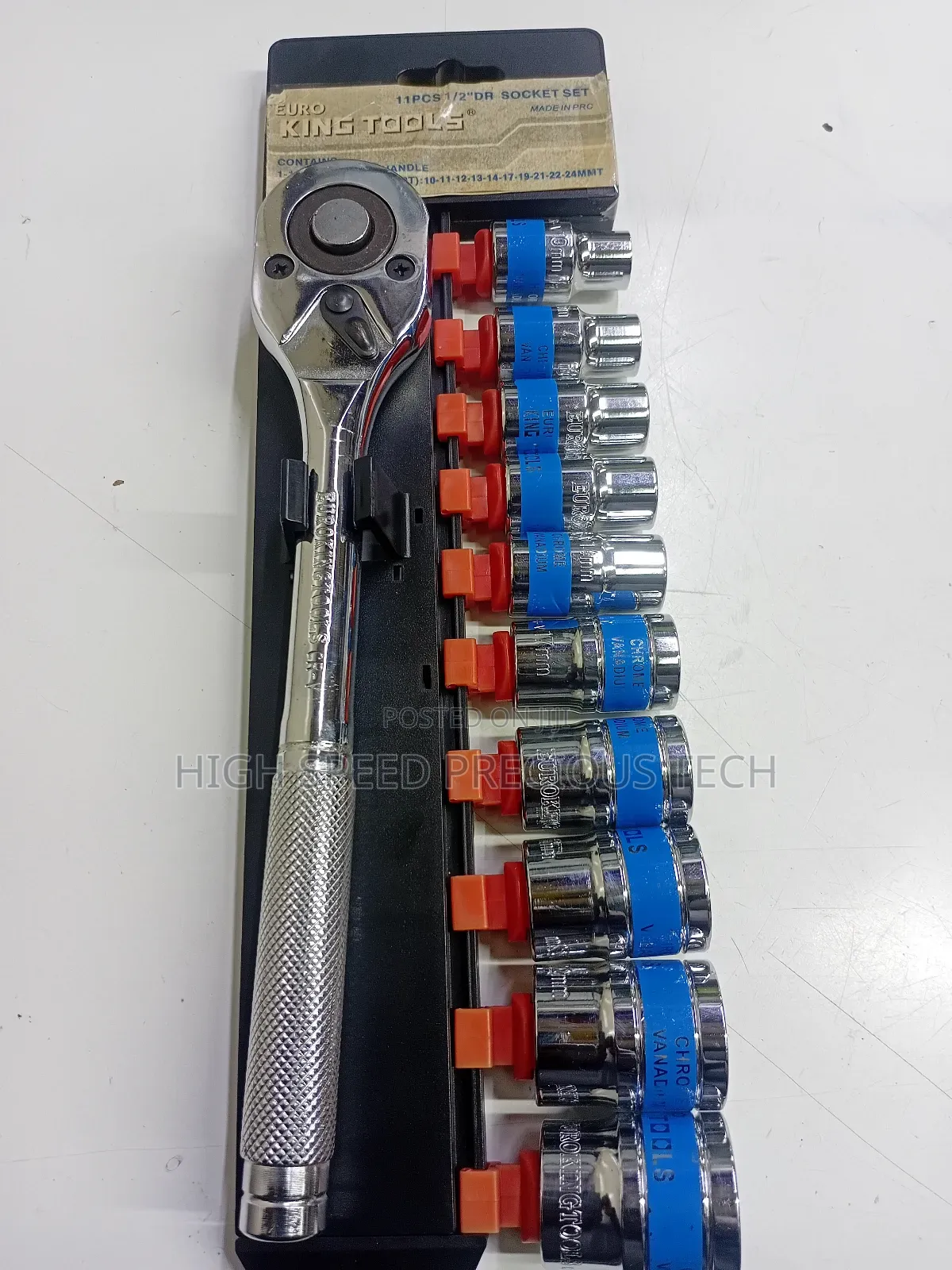 11pcs 1⁄2" Socket Spanner Set