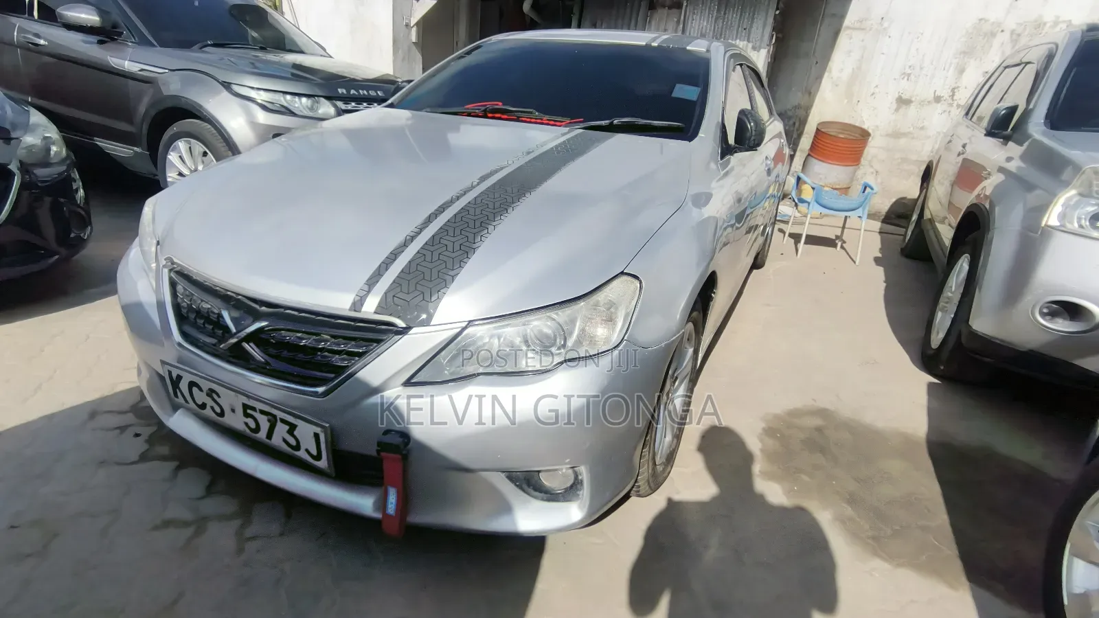 Toyota Mark X 2011 Silver