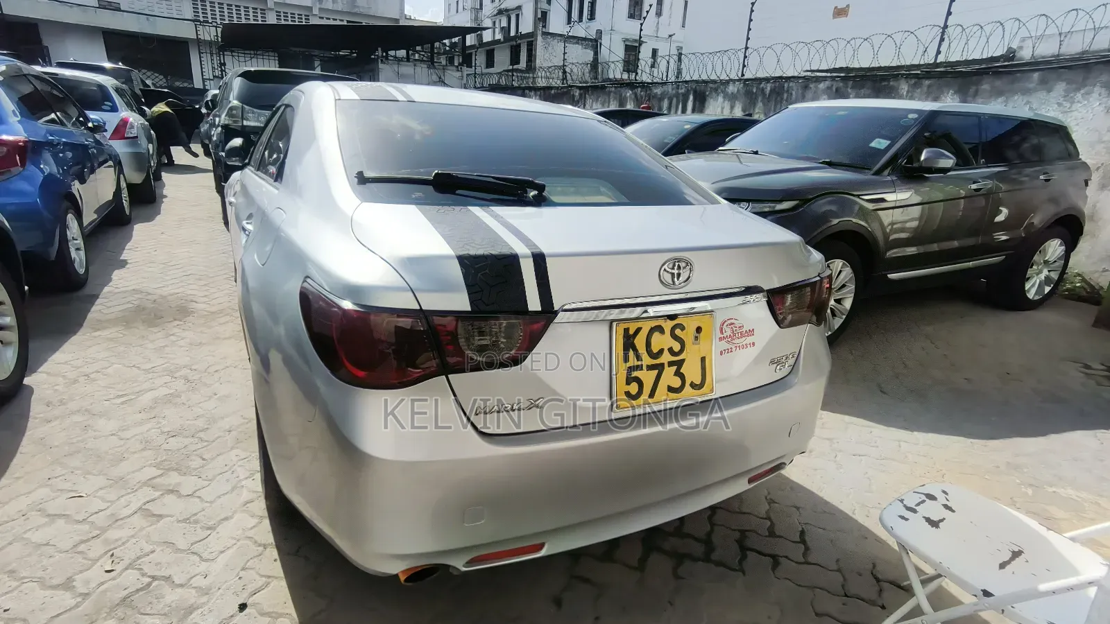 Toyota Mark X 2011 Silver