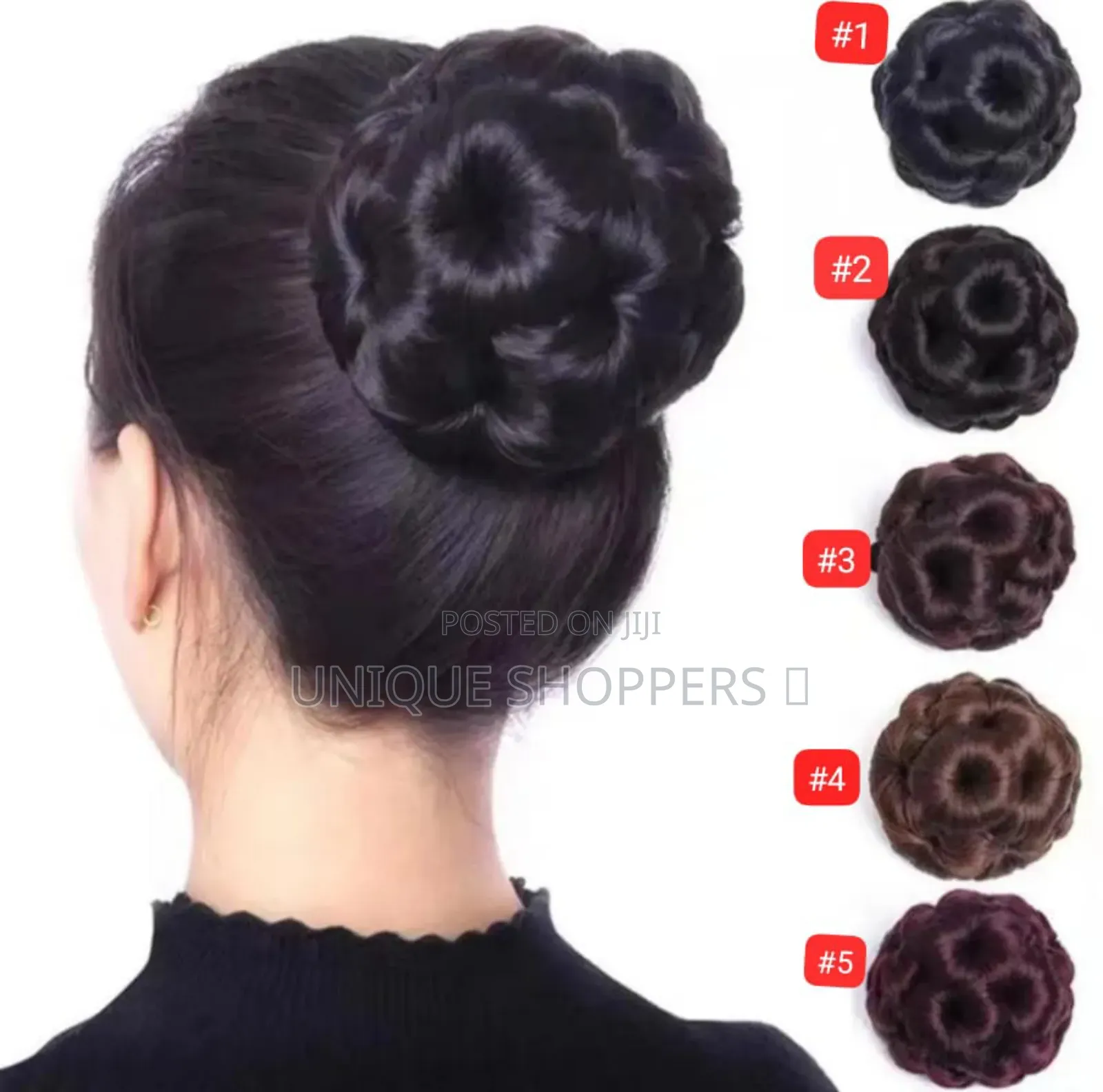 Hair Buns - Without Beads*