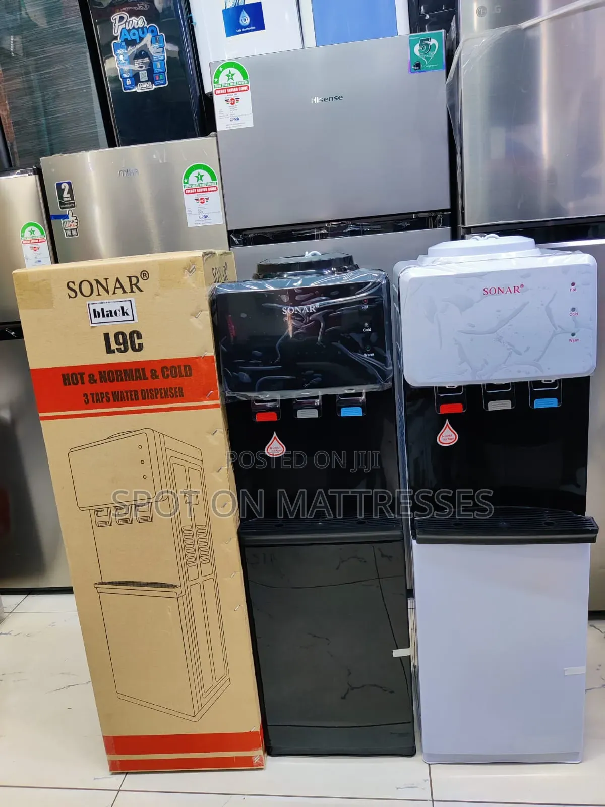 Brand New! Sonar Dispenser Big L9c Hot, Normal and Cold + Delivery