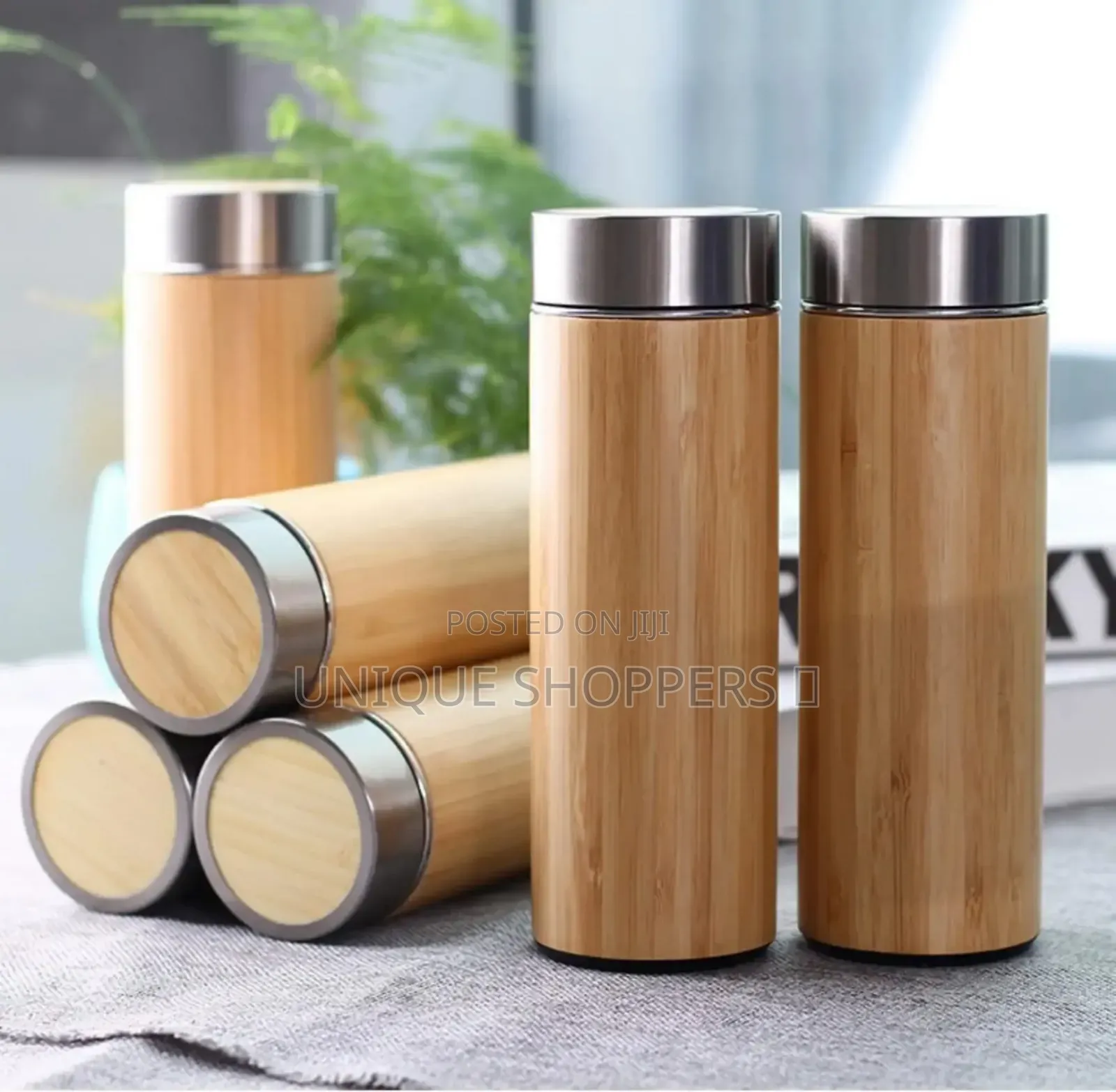 Double Wall Stainless Steel Bamboo Vacuum Flask Now Available: