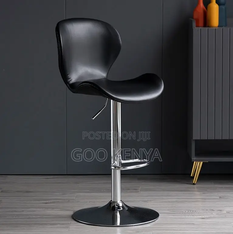 Home Bar Stool; Comfortable Adjustable Fabric Counter Stool