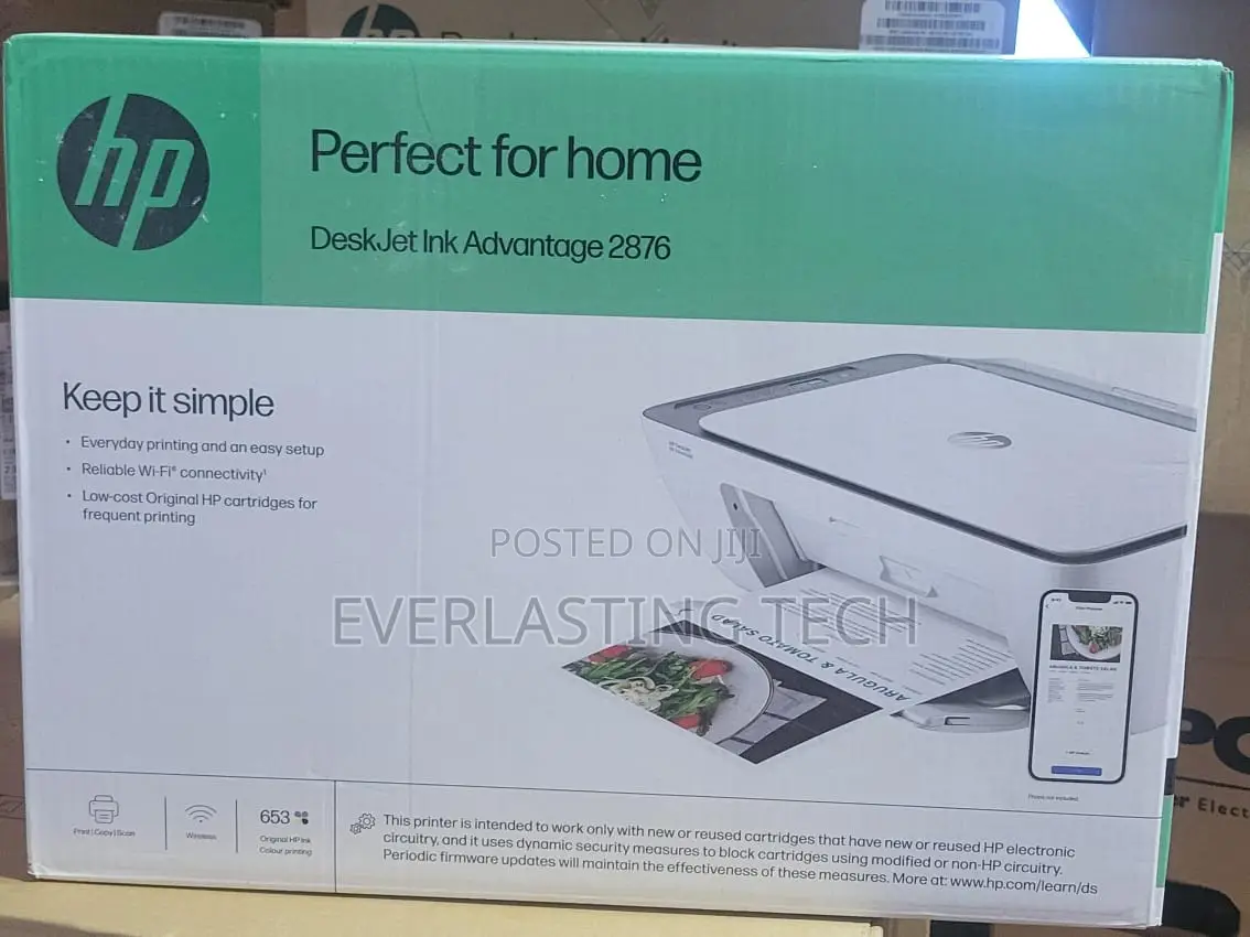 HP Deskjet Ink Advantage 2876 All-in-1 Printer |6w7e6c