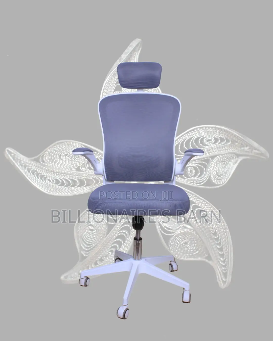 White Ergonomic Office Chair (New Arrival) — Restocked!