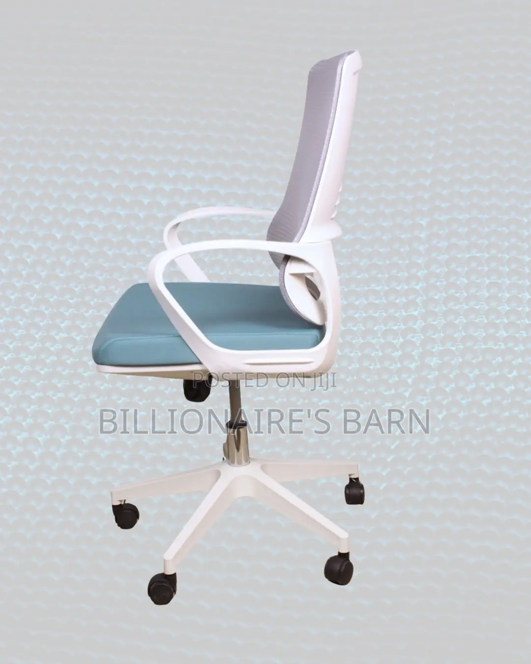 White Ergonomic Mesh Office Chair (Imported) — Fast Seller