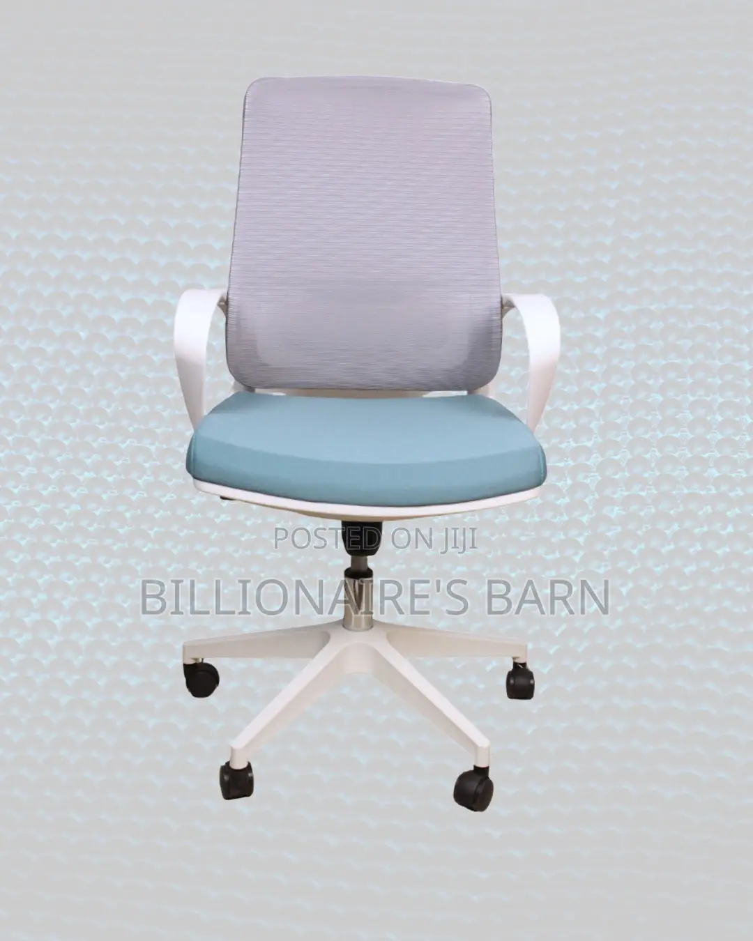 White Ergonomic Mesh Office Chair (Imported) — Fast Seller