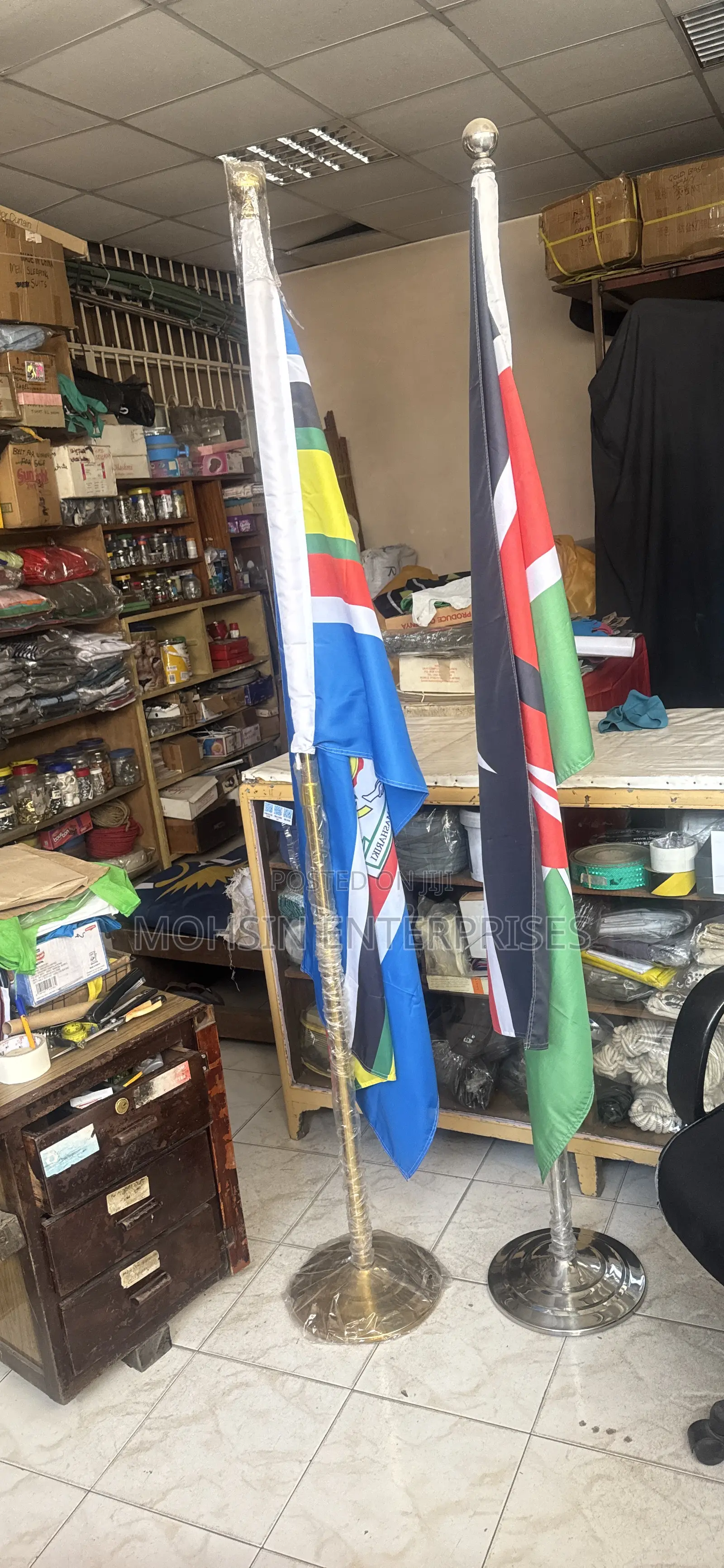 Embassy 2meter 2.6meter 3meter Adjustable Flag Stand for Sale