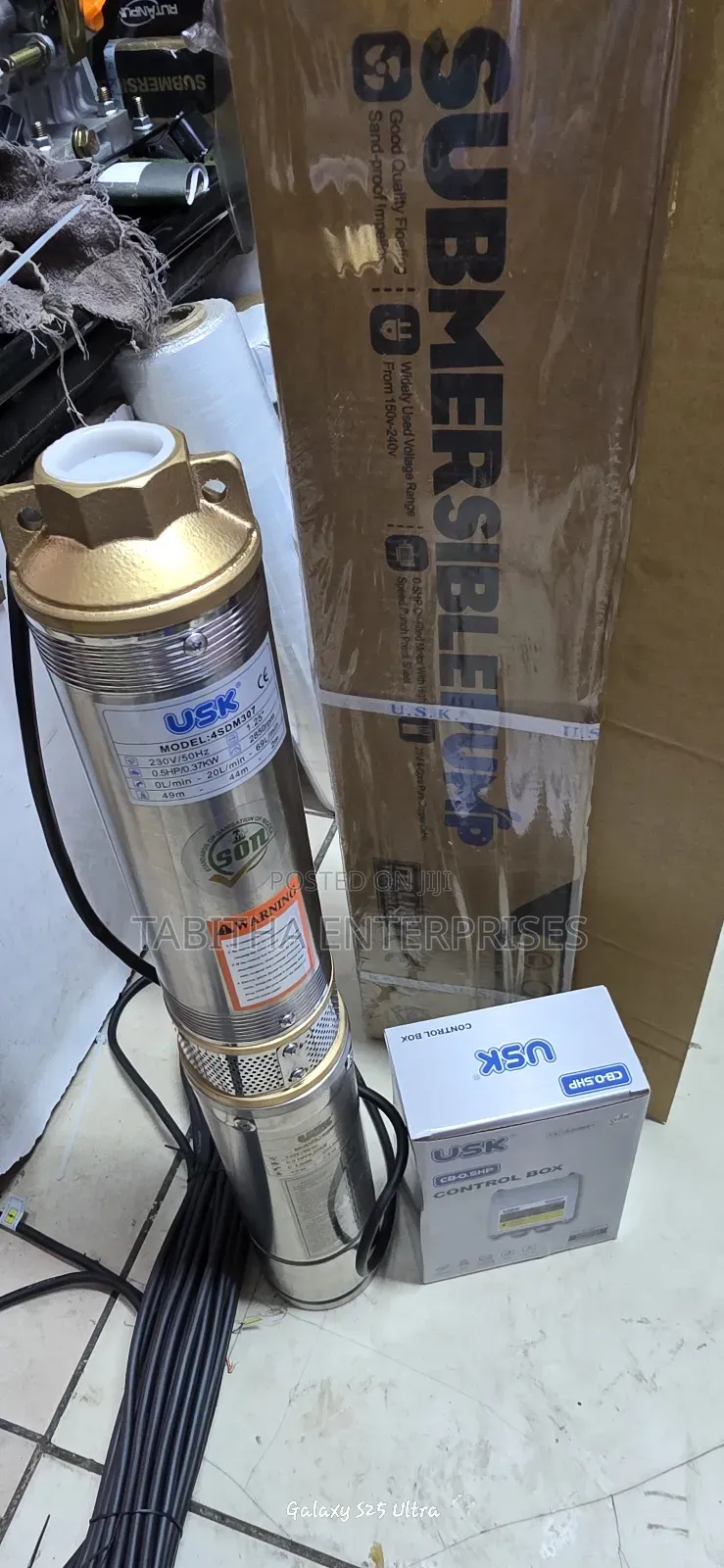 Electric Submersible Water Pump,