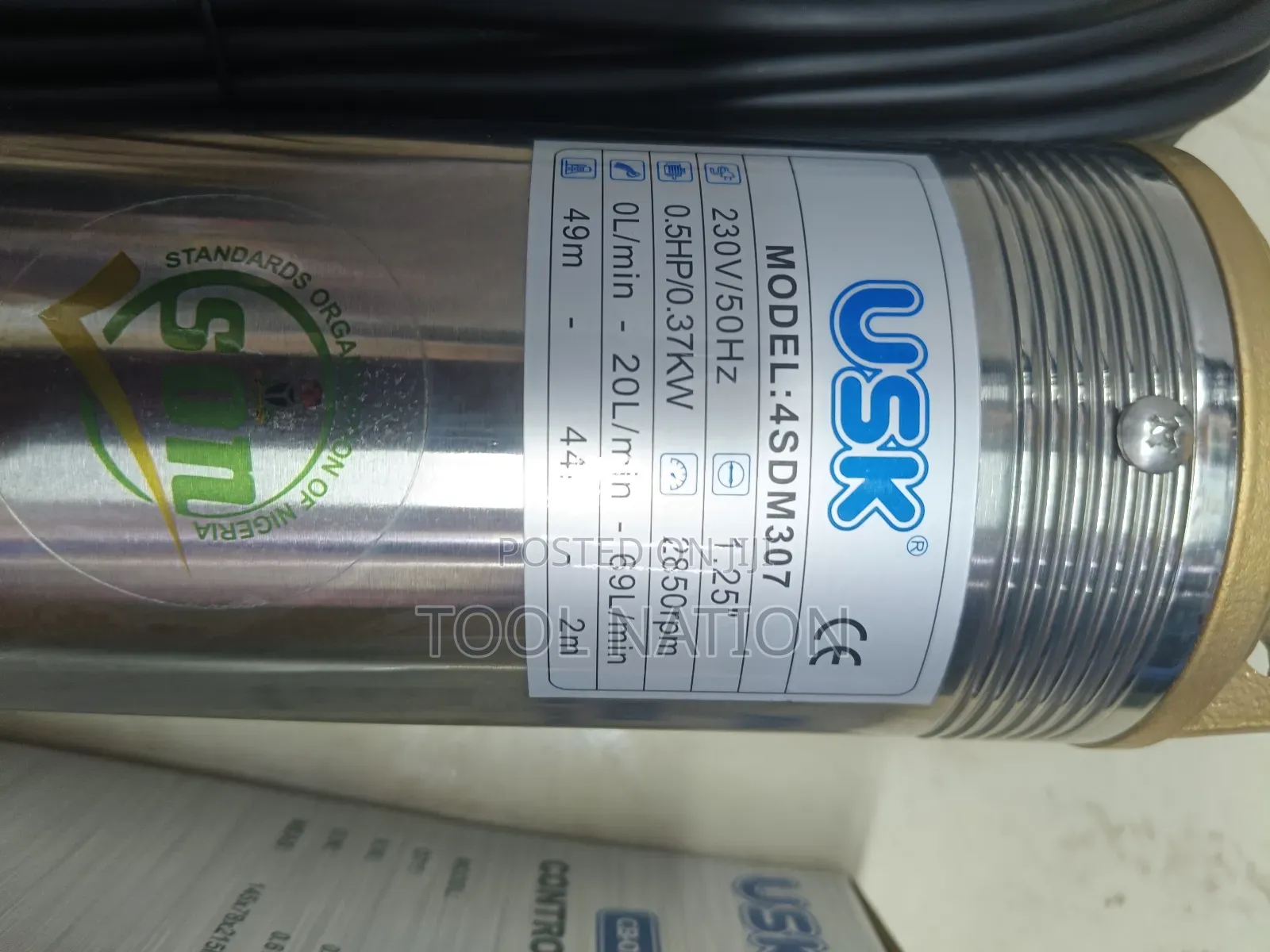 0.5hp Electric Submersible Water Pump