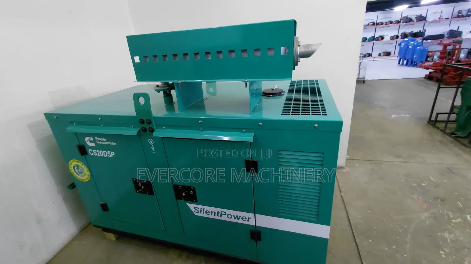 Brand New Cummins 20kva Diesel Generator Silent .