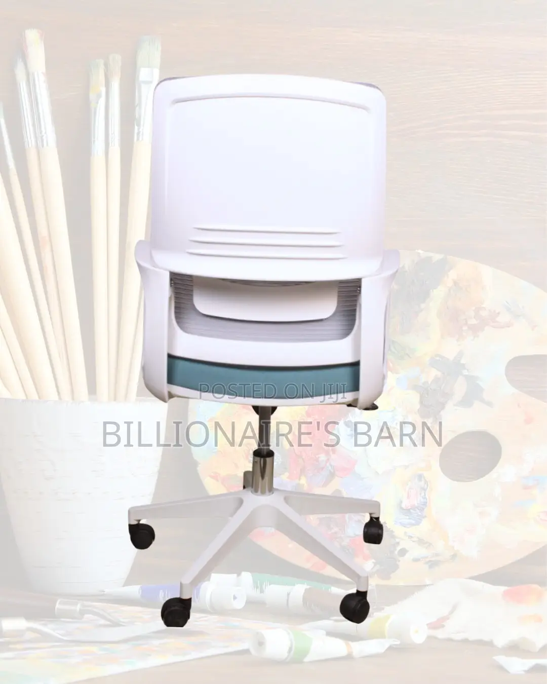 White Ergonomic Mesh Office Chair (New Arrival) — Limited Stock