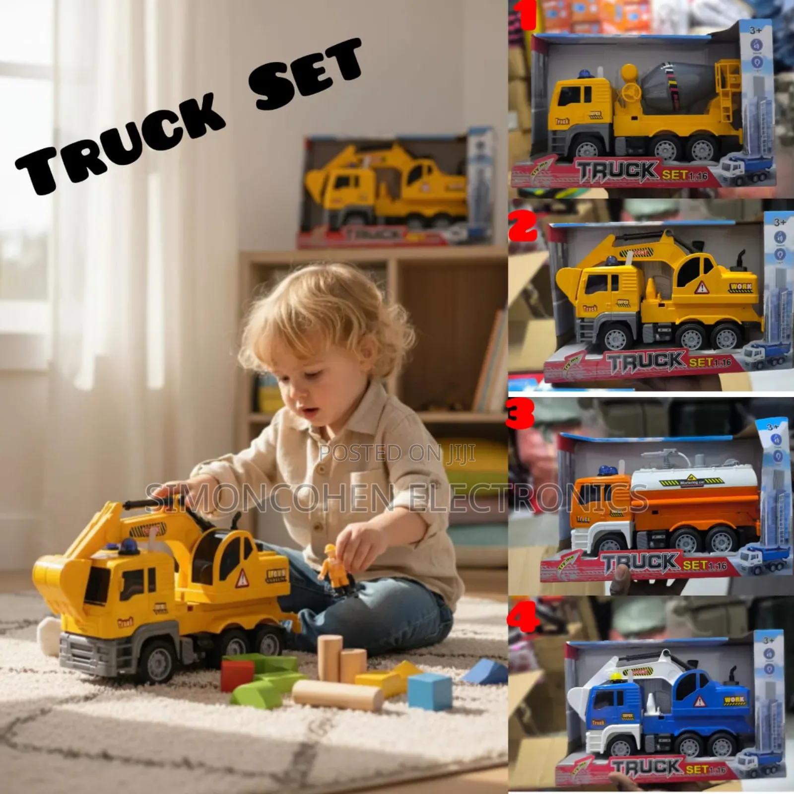 Kids Truck Set