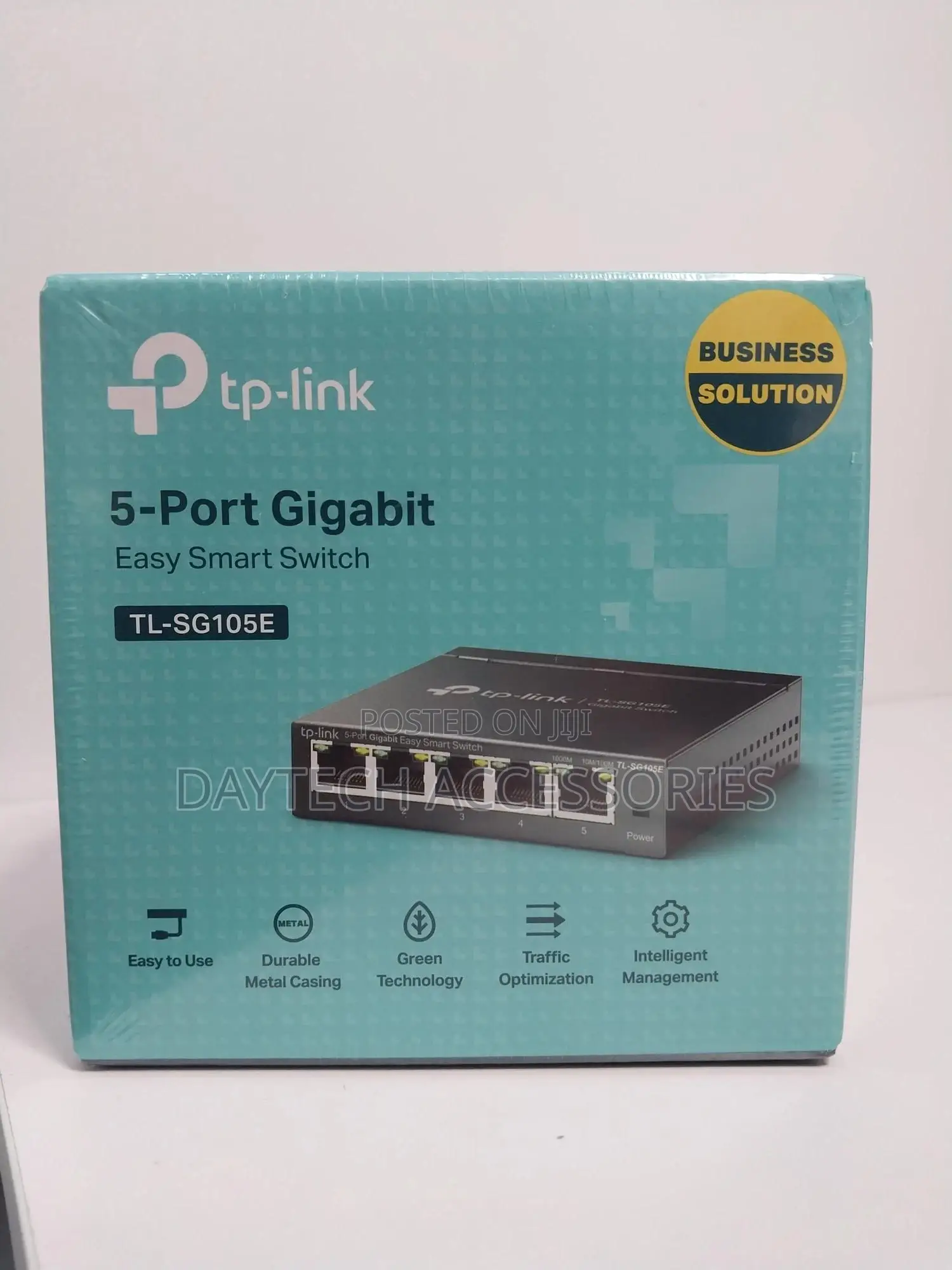 Tp-Link Tl-Sg105e 5-Port Gigabit Easy Smart Switch.