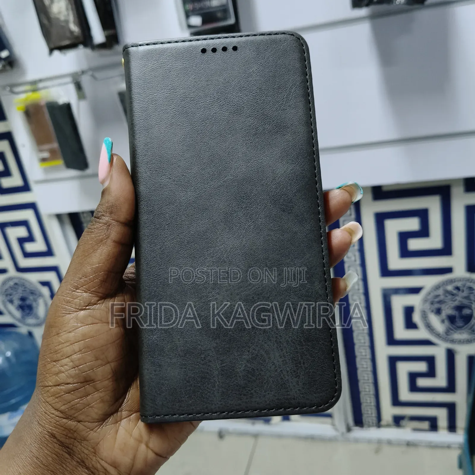 Tecno Spark 40 Pro Plus Leather Flip Cover