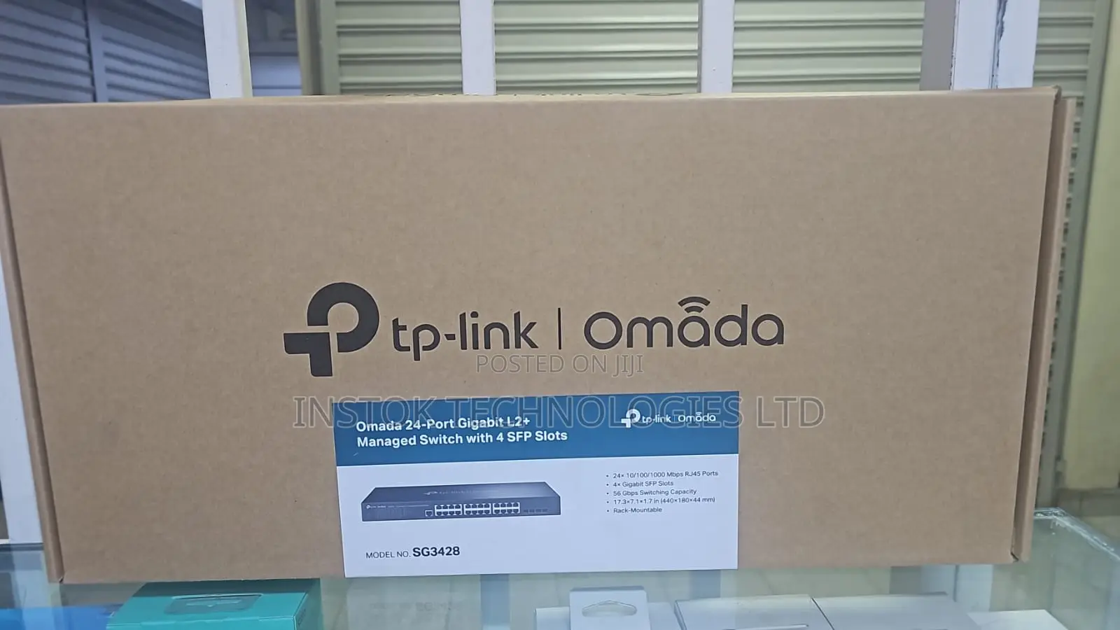 Tp-Link Tl-Sg3428 24-Port Gigabit L2 Managed Switch With 4 SFP Slots