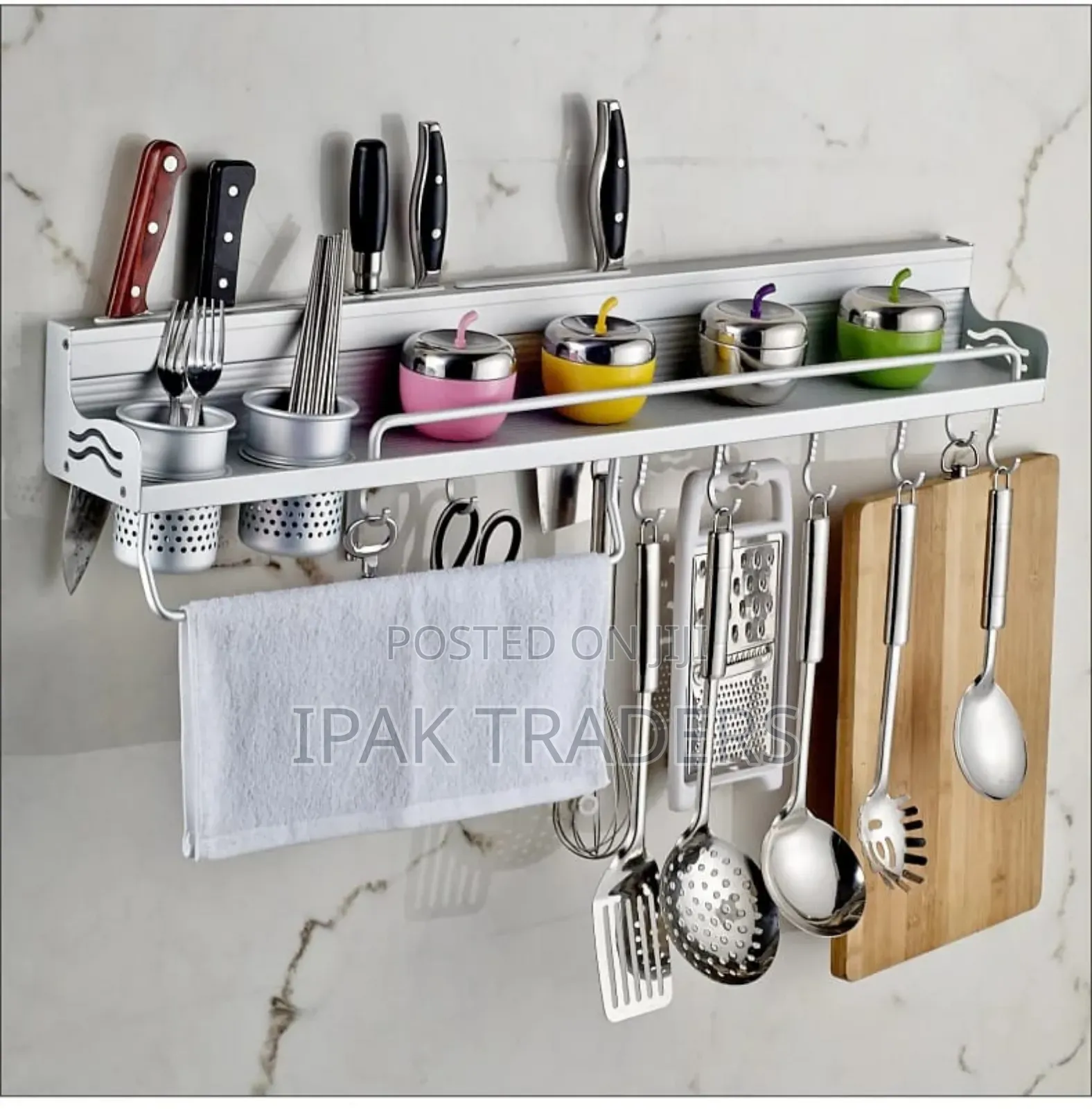 *Space Saving Aluminium Kitchen Storage Rack