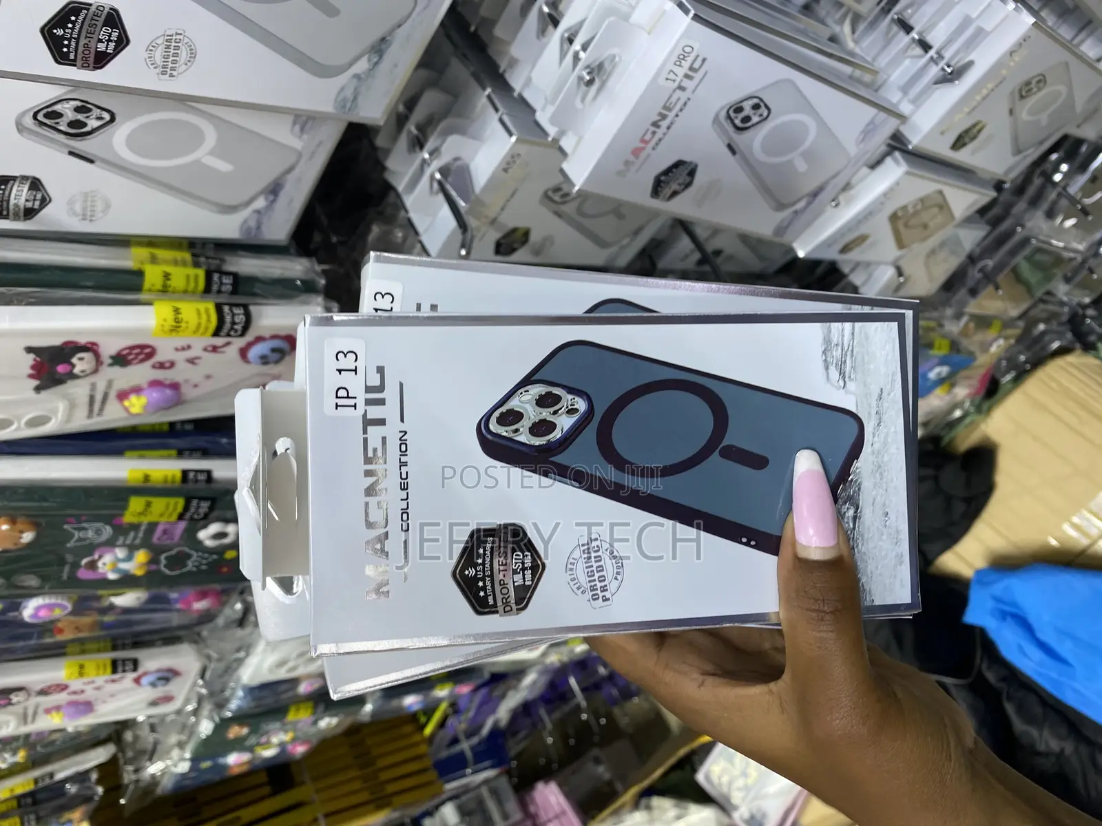 Toben Magnetic for iPhone 13 Case Translucent Matte