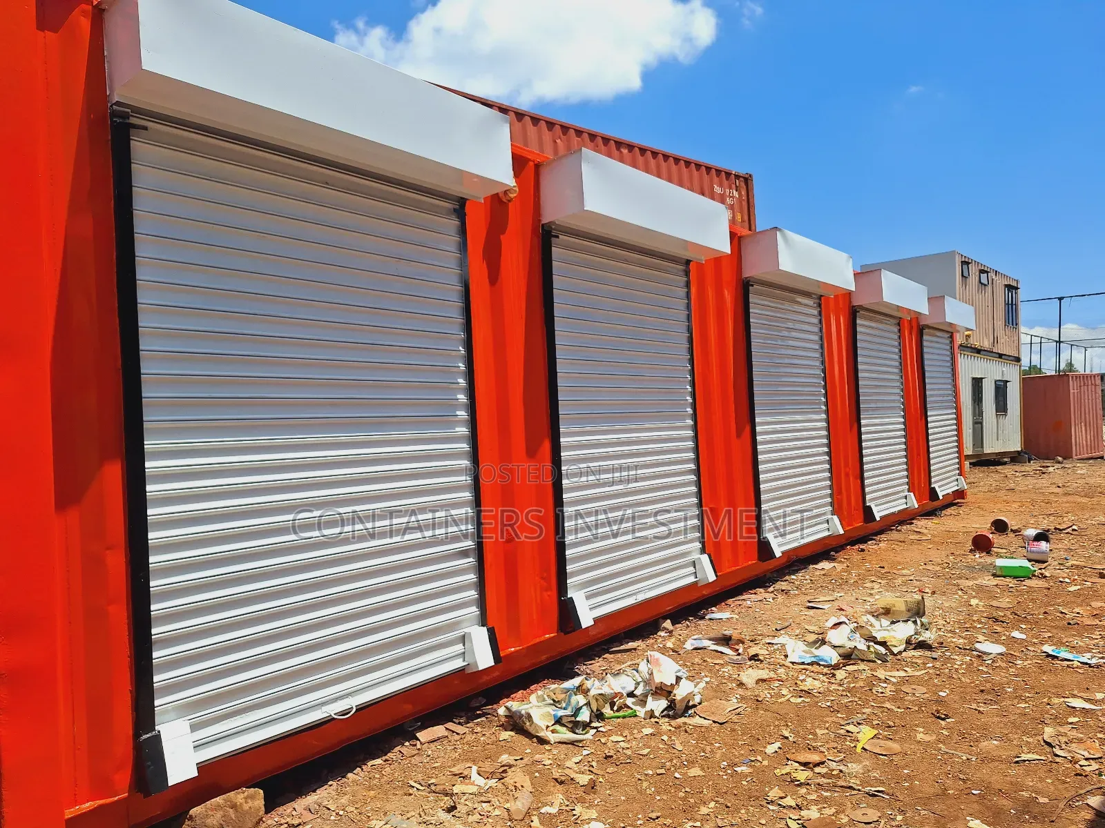 Selling Container Stall - Unique Designs