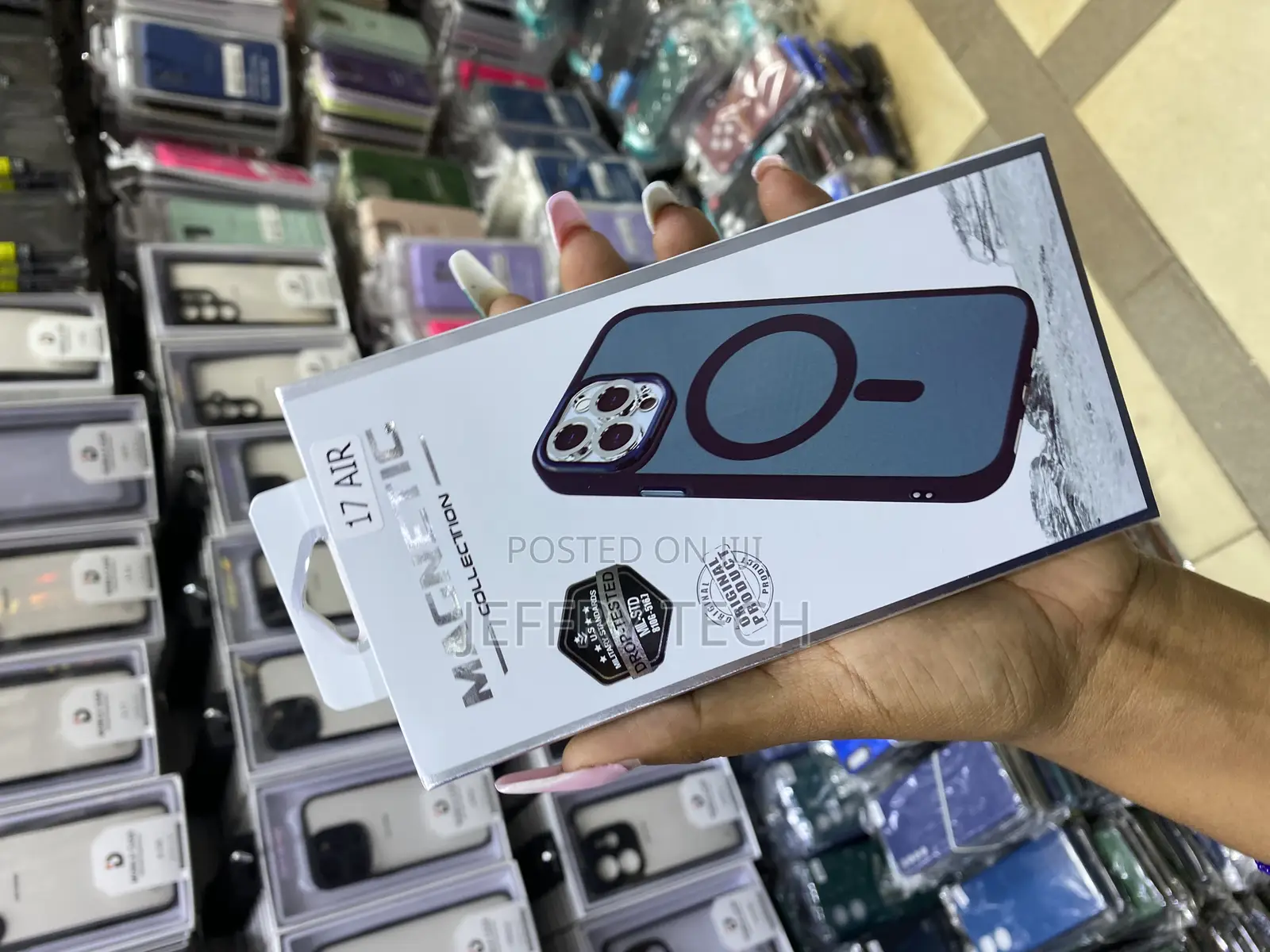 Casotec Case Cover for Apple iPhone 17 Air | Hybrid Matte Translucent