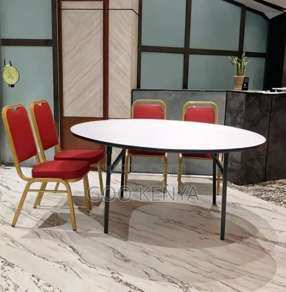 Home Outdoor Table; 1.8m Industrial Style MDF Folding Outdoor Table
