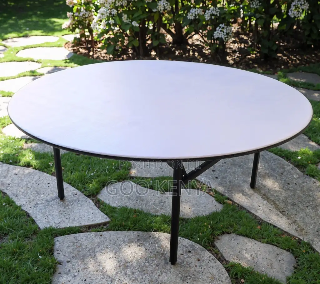 Home Outdoor Table; 1.8m Industrial Style MDF Folding Outdoor Table
