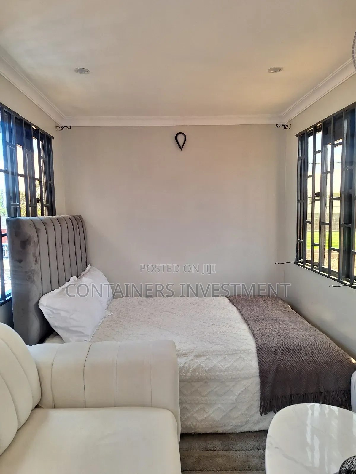 20ft Container Air Bnb Unit- Tastefully Put Together And Cladded.
