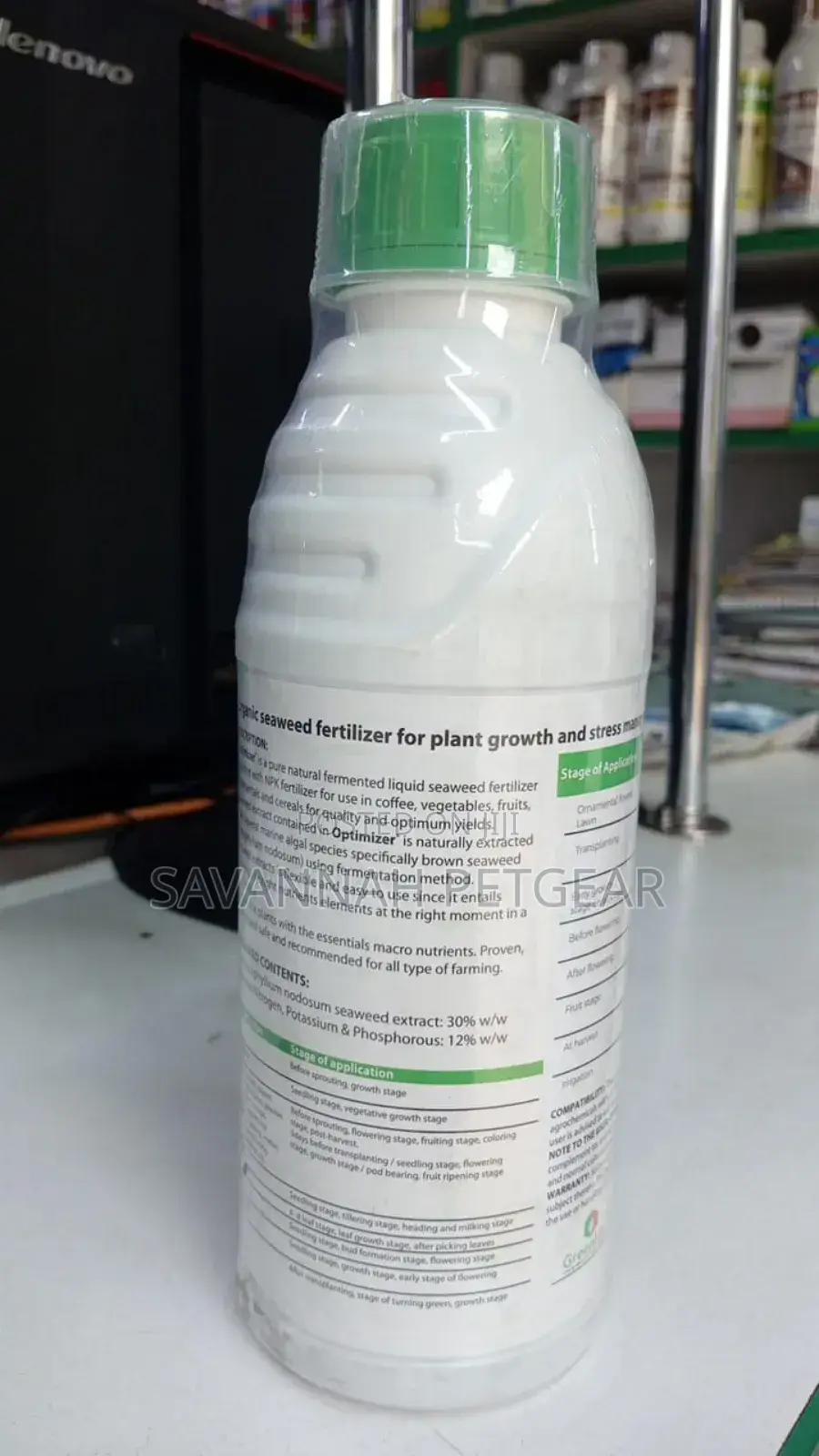 Greenlife Optimizer Liquid Fertilizer Fermented Seaweed Biostimulant