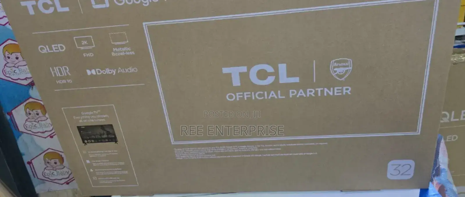 Brand New 32 Inches Smart Android Qled TCL Tv