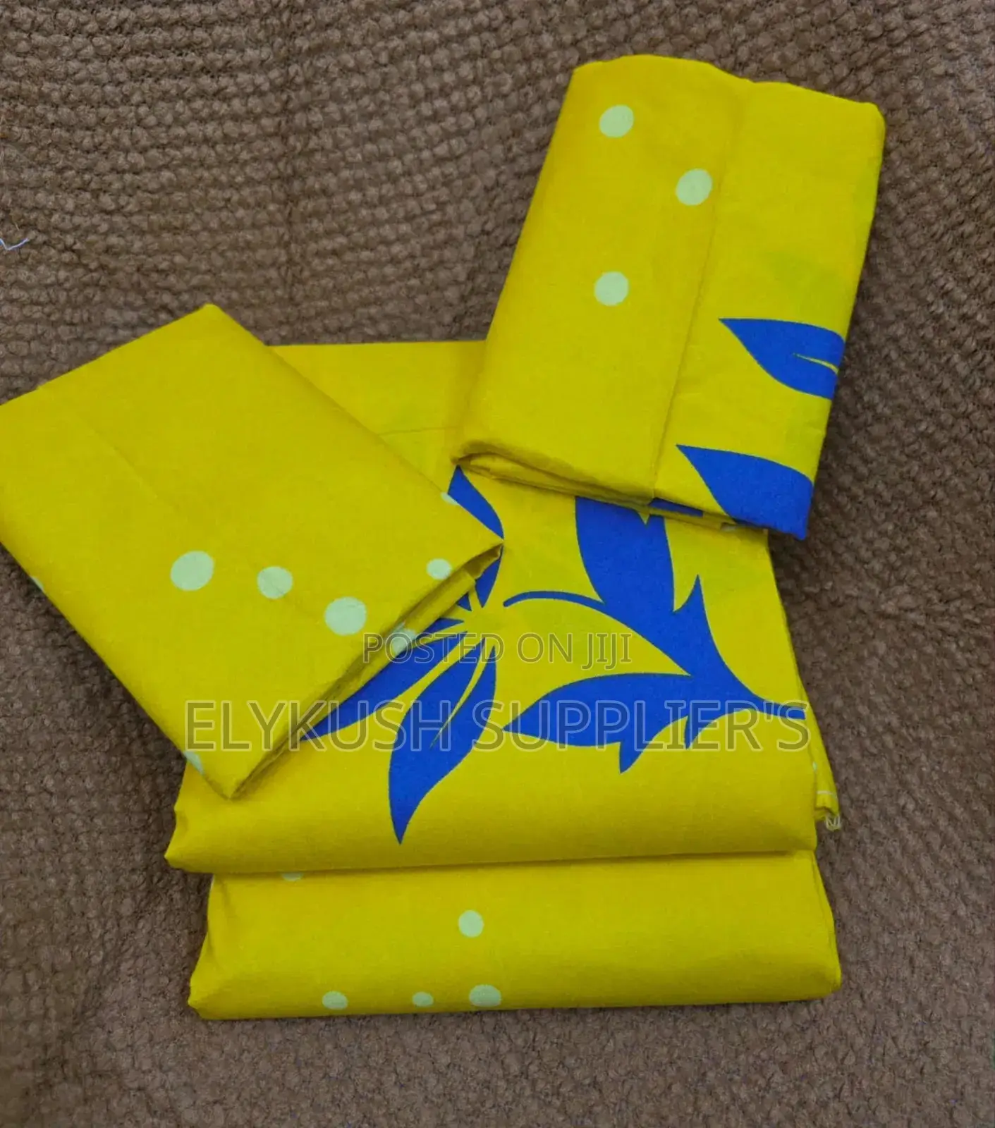 * (4pcs) Both Printed Cotton Bedsheets*
Size; 4*6/5*6/6*6