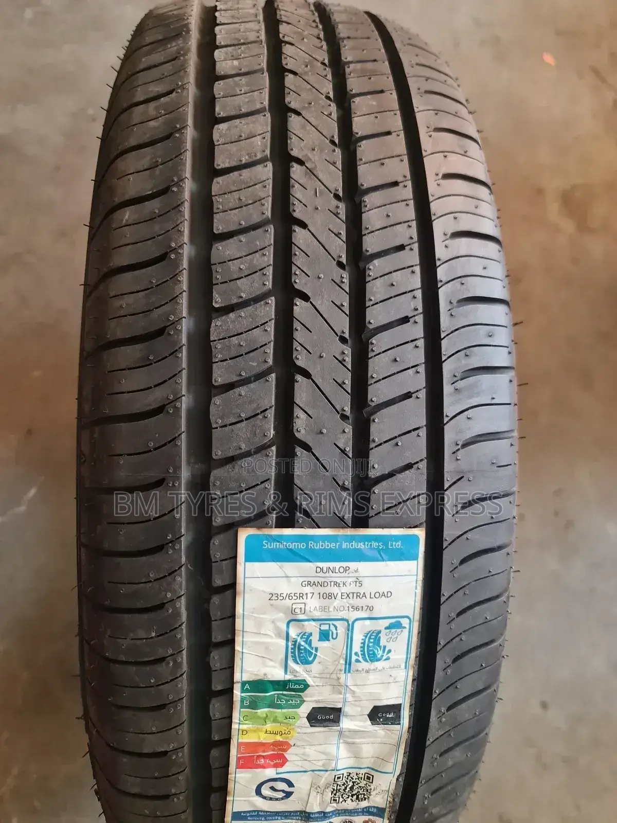 235 /65 R17 Dunlop Tyres (Grandtek T5)