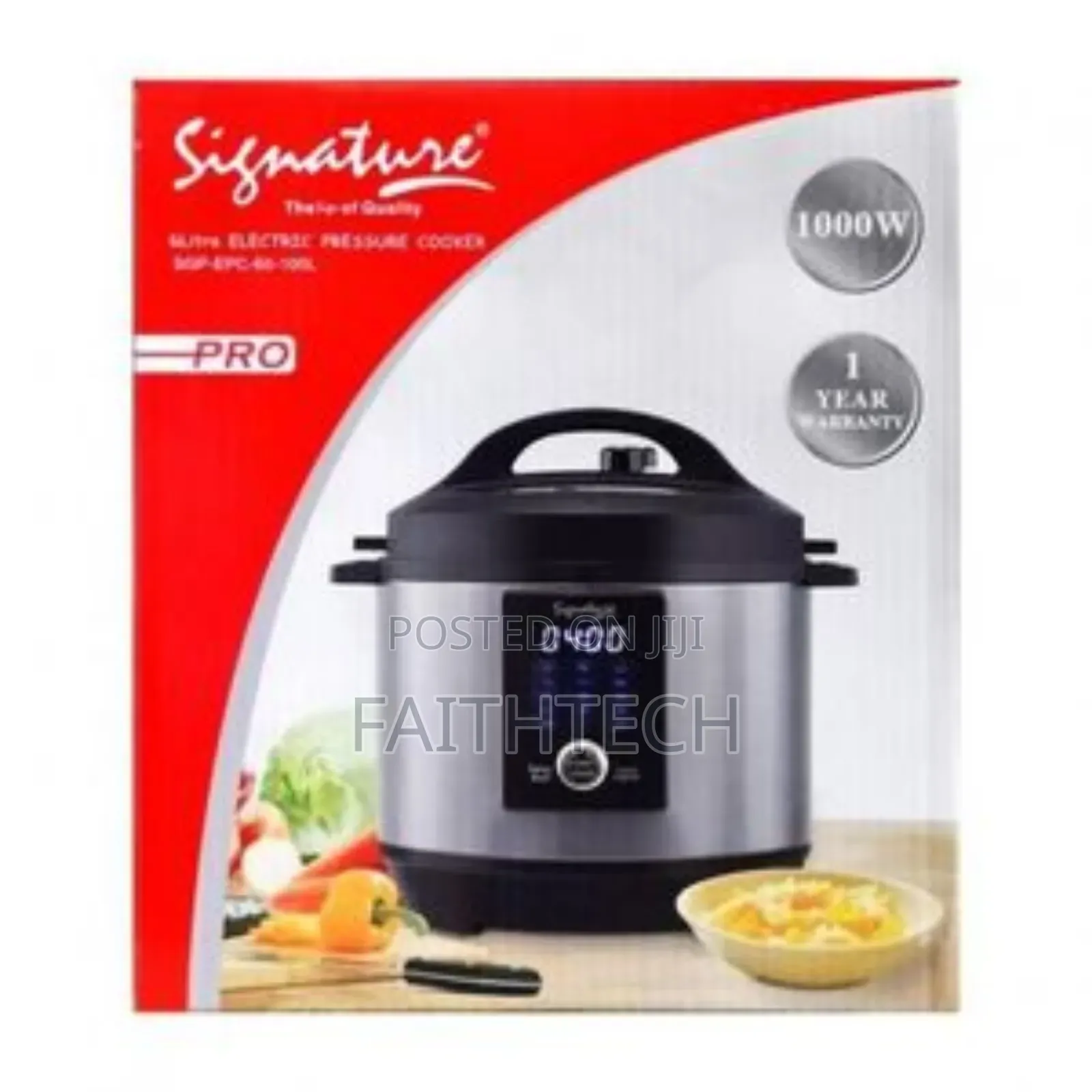 Signature 6litres Electric Pressure Cooker