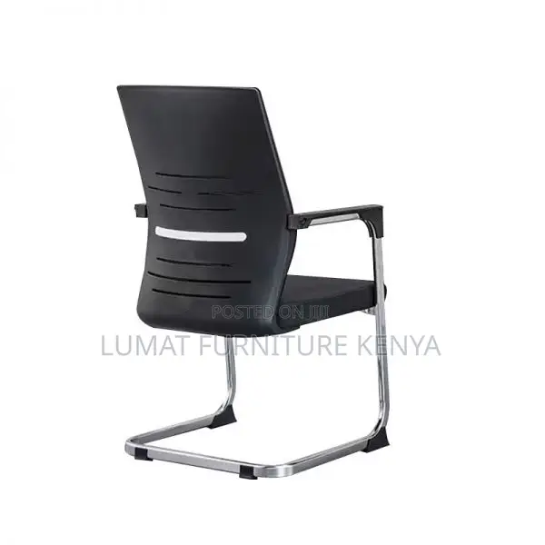 Mesh Visitors Chair With Sled Base