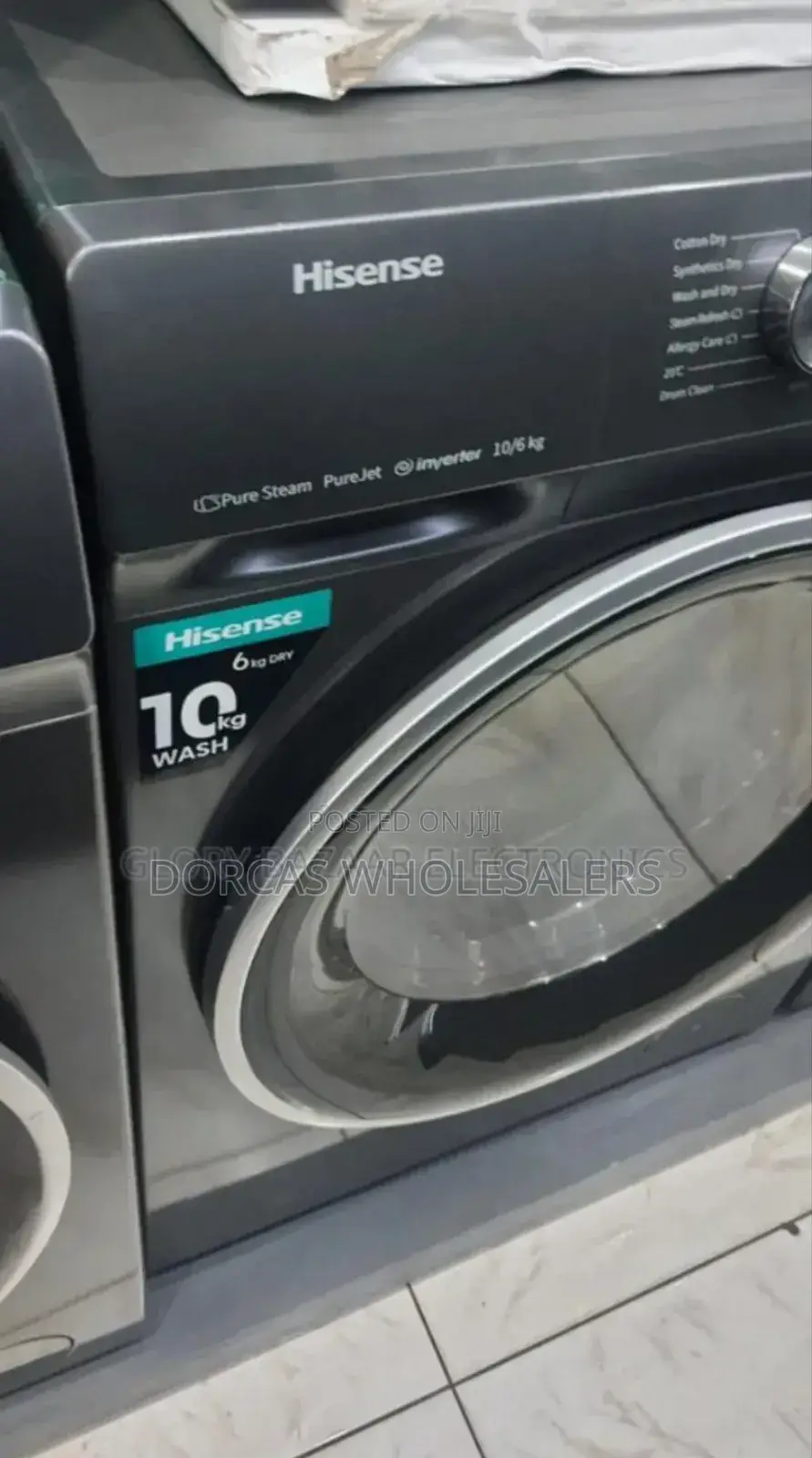 10kg/6kgs Dryer - Hisense 10kgs Wash and Dry Washing Machine