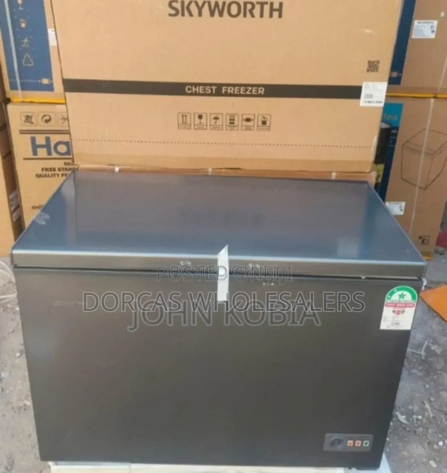Commercial Skyworth 264l Chest Freezer